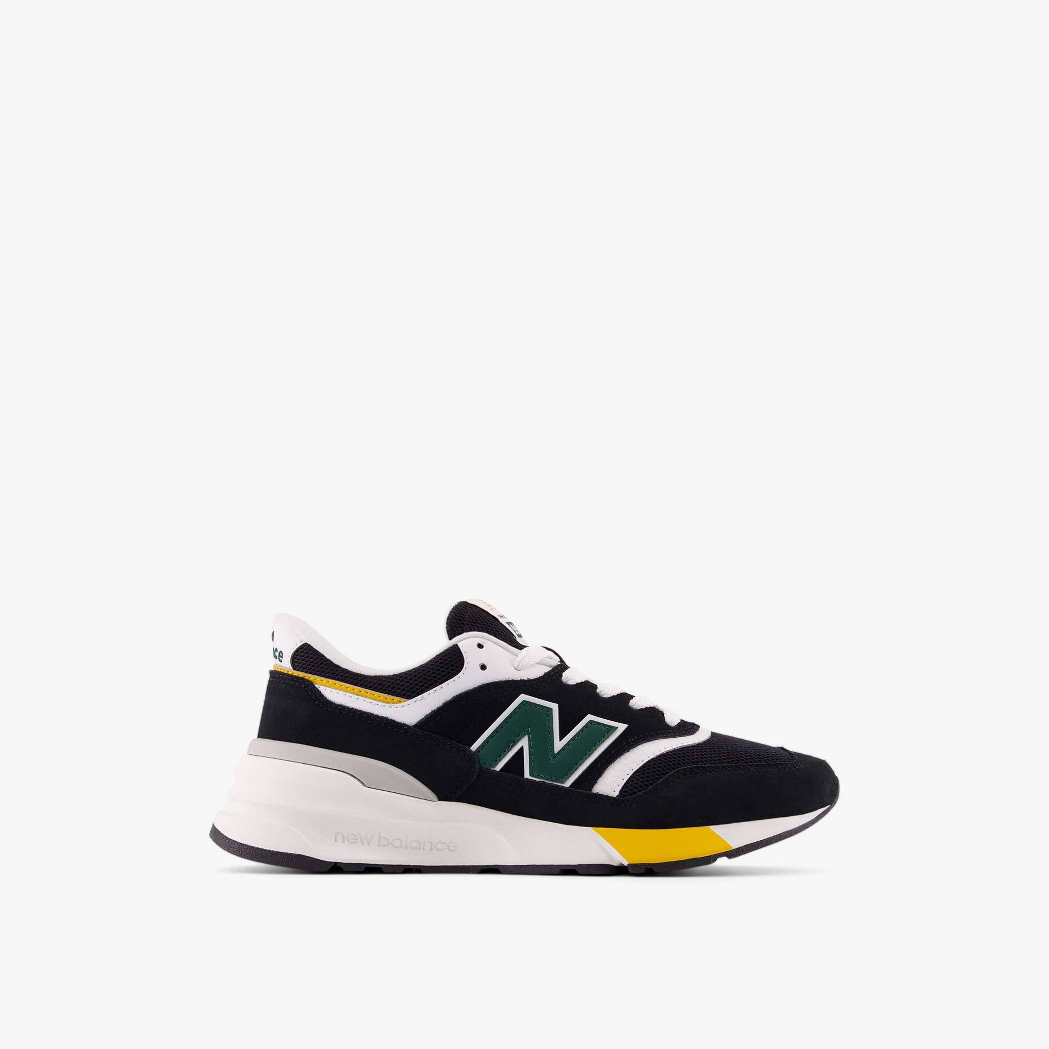New Balance Men's Logo Print Low Ankle Sneakers with Lace-Up Closure-sports-men-shoes-image-2