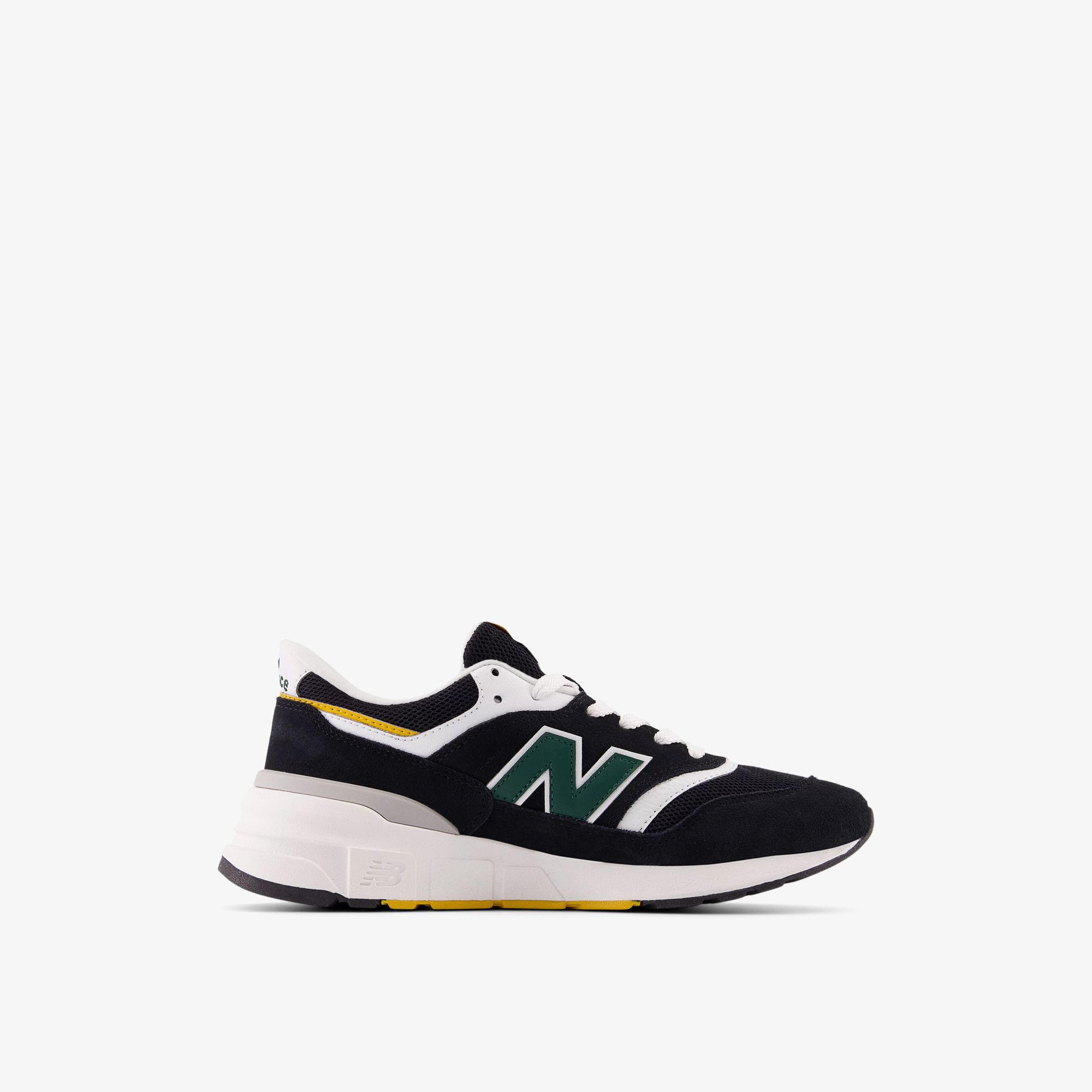 New Balance Men's Logo Print Low Ankle Sneakers with Lace-Up Closure-sports-men-shoes-image-4
