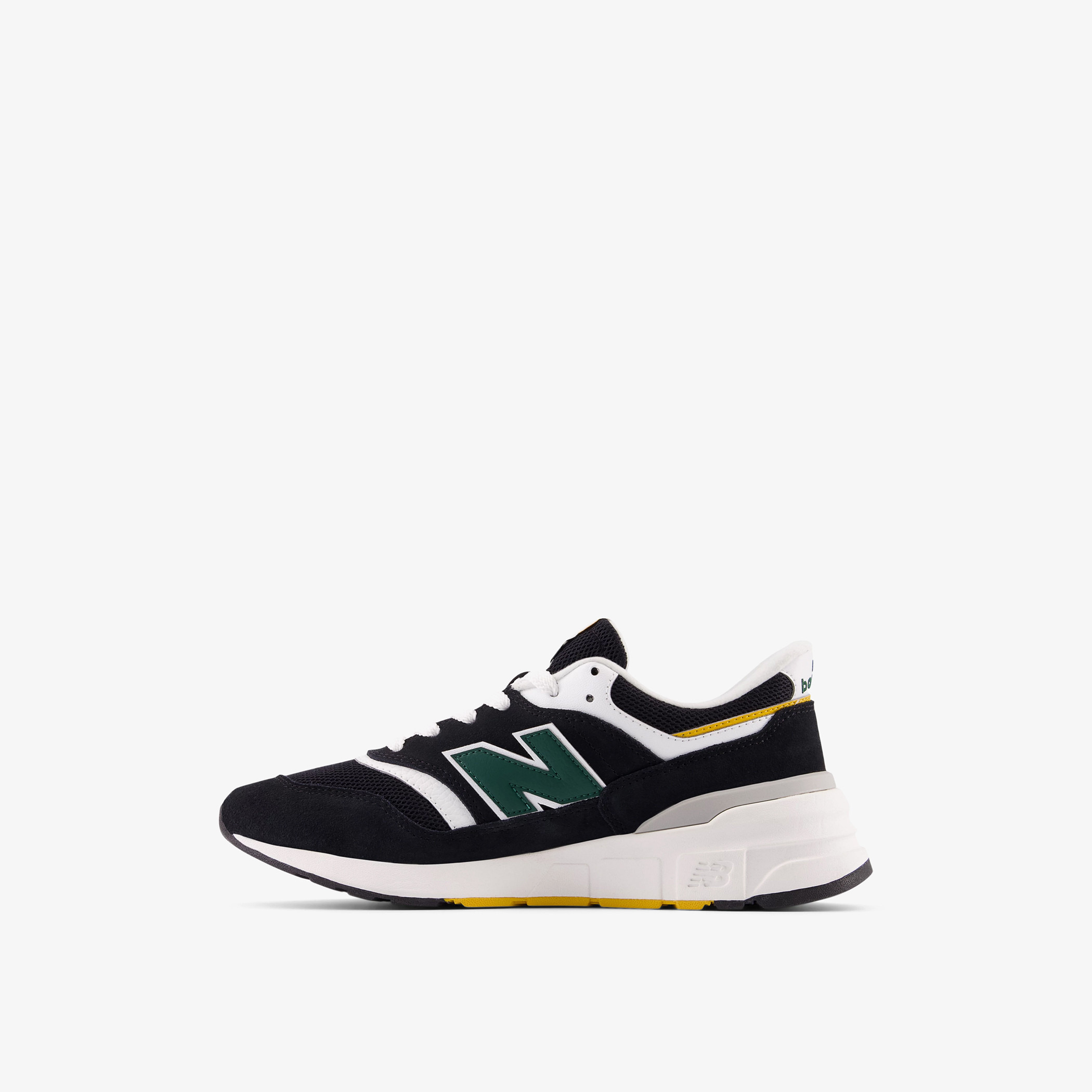 حذاء سنيكرز بكاحل منخفض ورباط إغلاق وطبعات شعار للرجال من نيو بالانس-sports-men-shoes-image-6