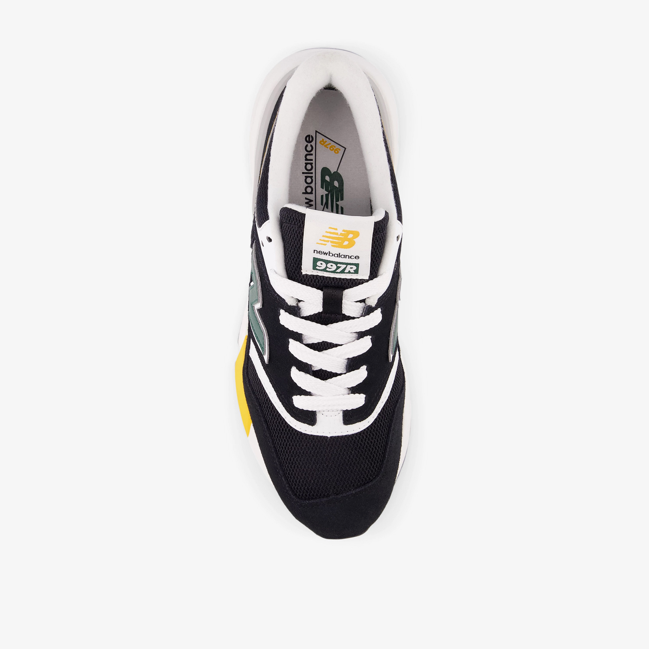 حذاء سنيكرز بكاحل منخفض ورباط إغلاق وطبعات شعار للرجال من نيو بالانس-sports-men-shoes-image-7
