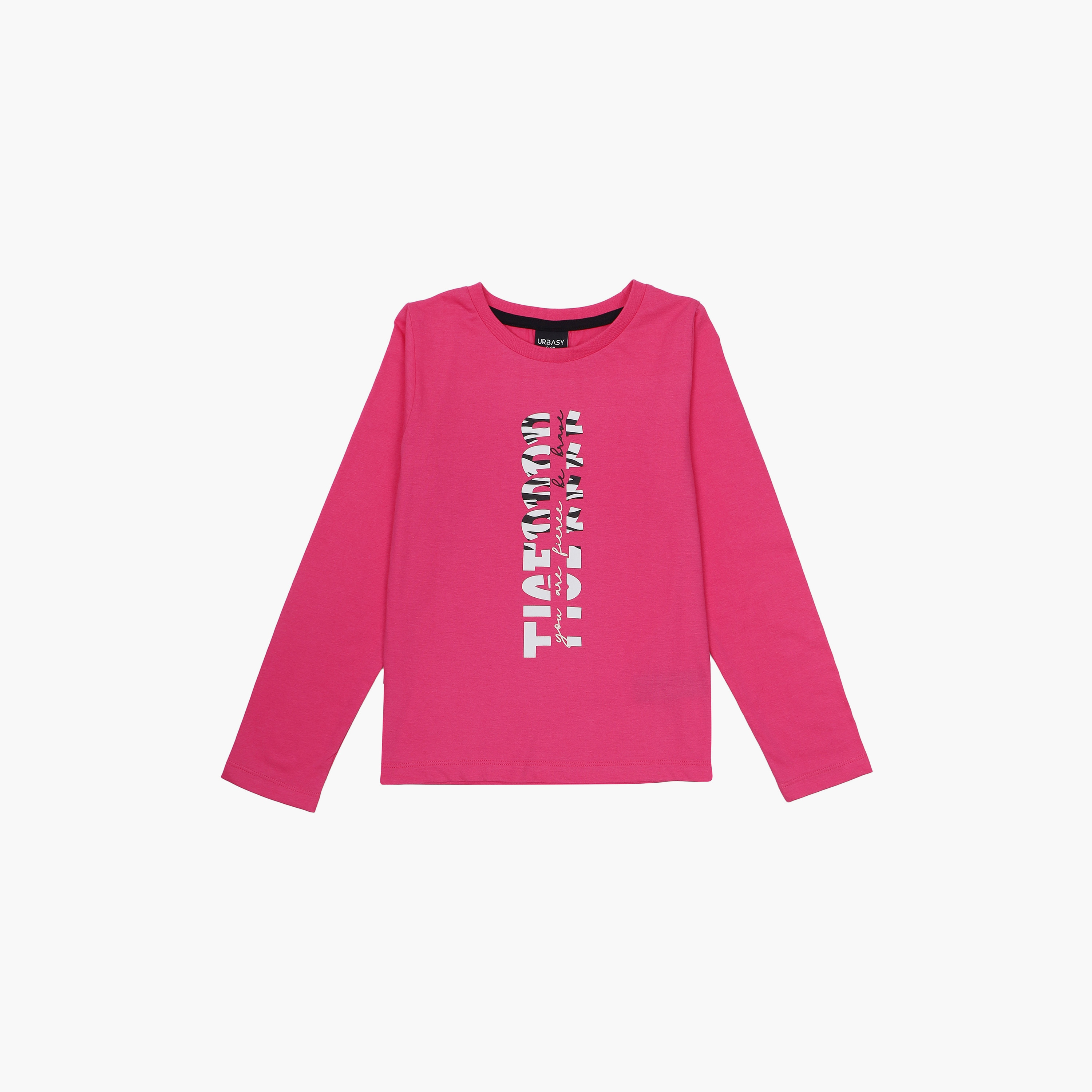 Urbasy Printed Long Sleeves T-Shirt-girls-clothing-tshirts-image-1