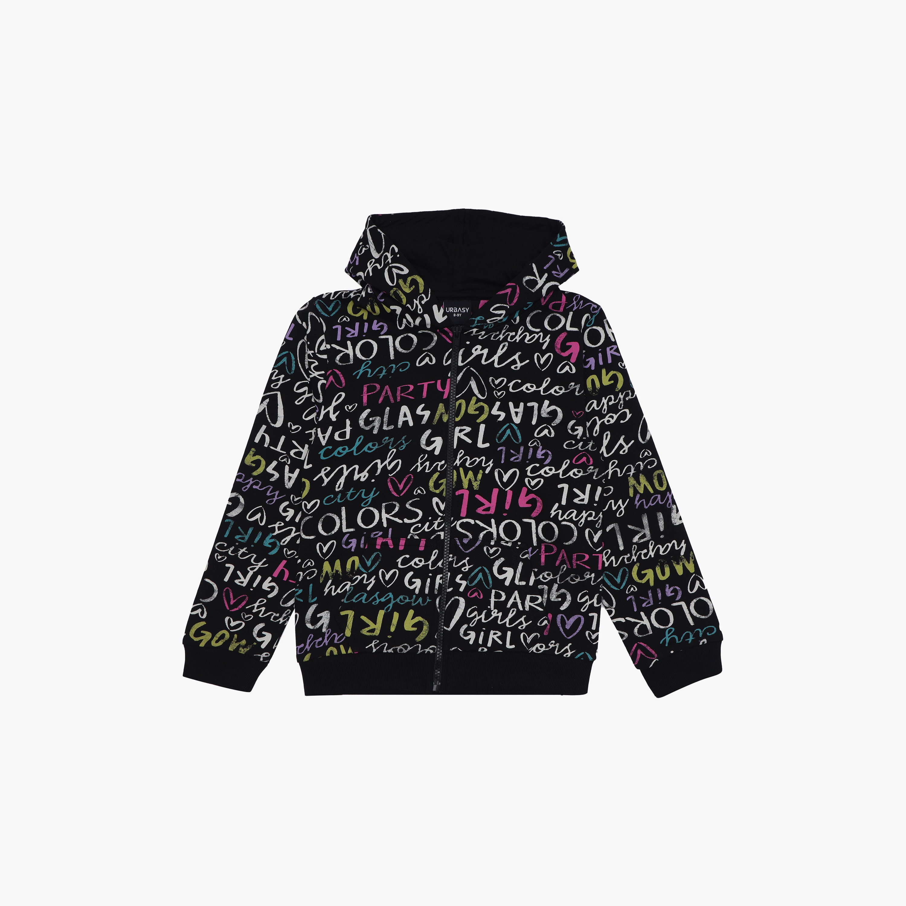 هودي مطبوع بأكمام طويلة مع بنطال ضيق قطعتين من أورباسي-girls-clothing-winterwear-setsandcoords-image-2