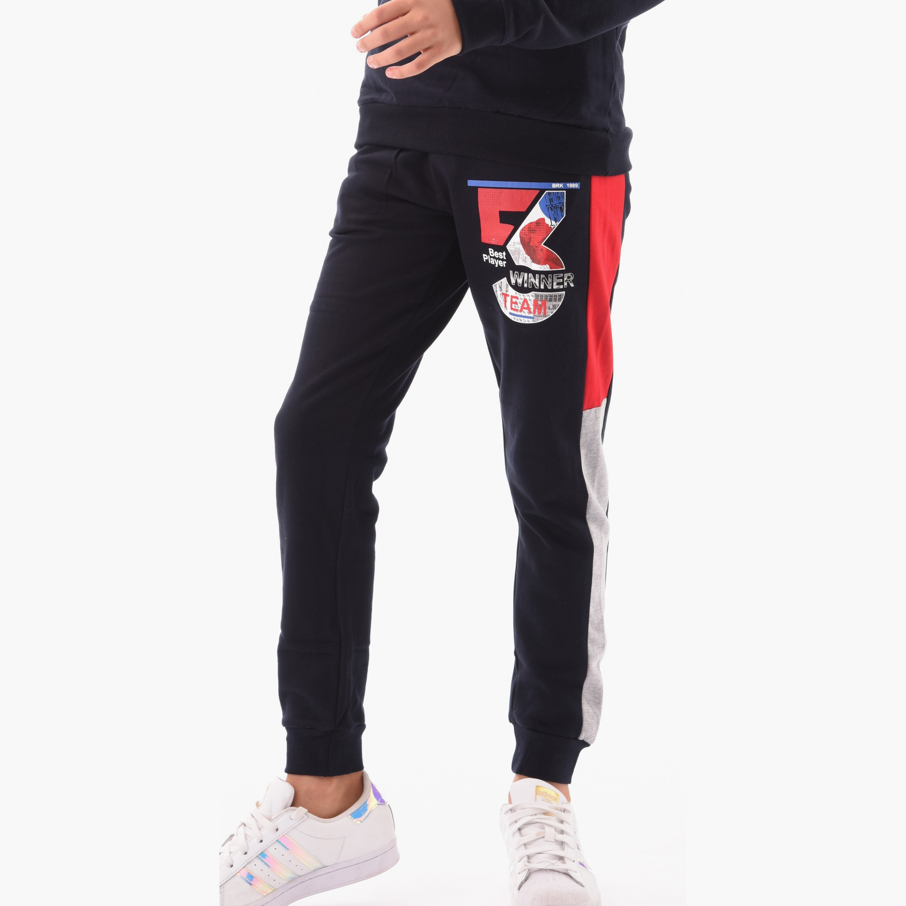 Urbasy 2-Piece Printed Long Sleeves Sweatshirt with Joggers-boys-clothing-setsandcoords-image-4
