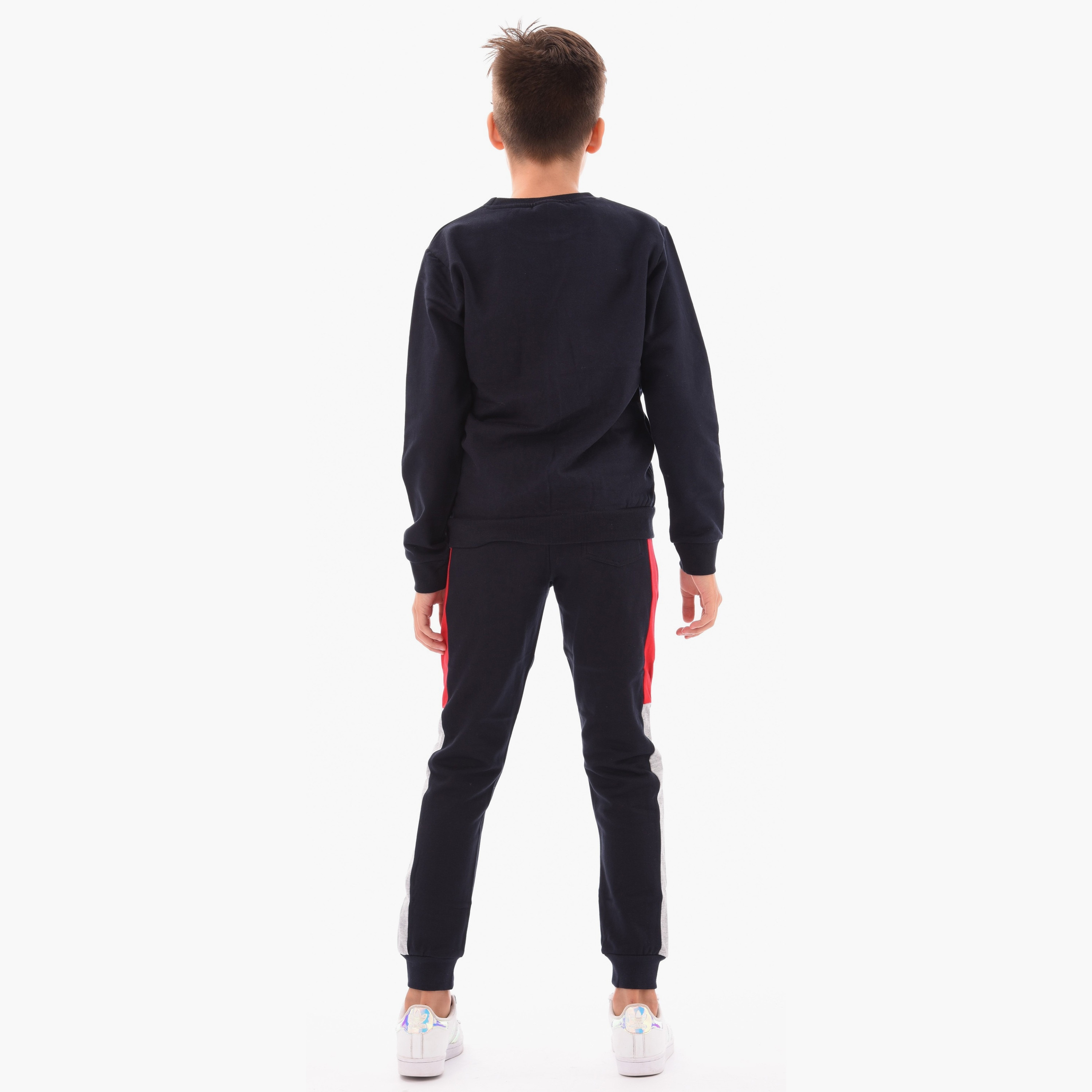 سويتشيرت مطبوع بأكمام طويلة مع بنطال ركض قطعتين من أورباسي-boys-clothing-setsandcoords-image-5