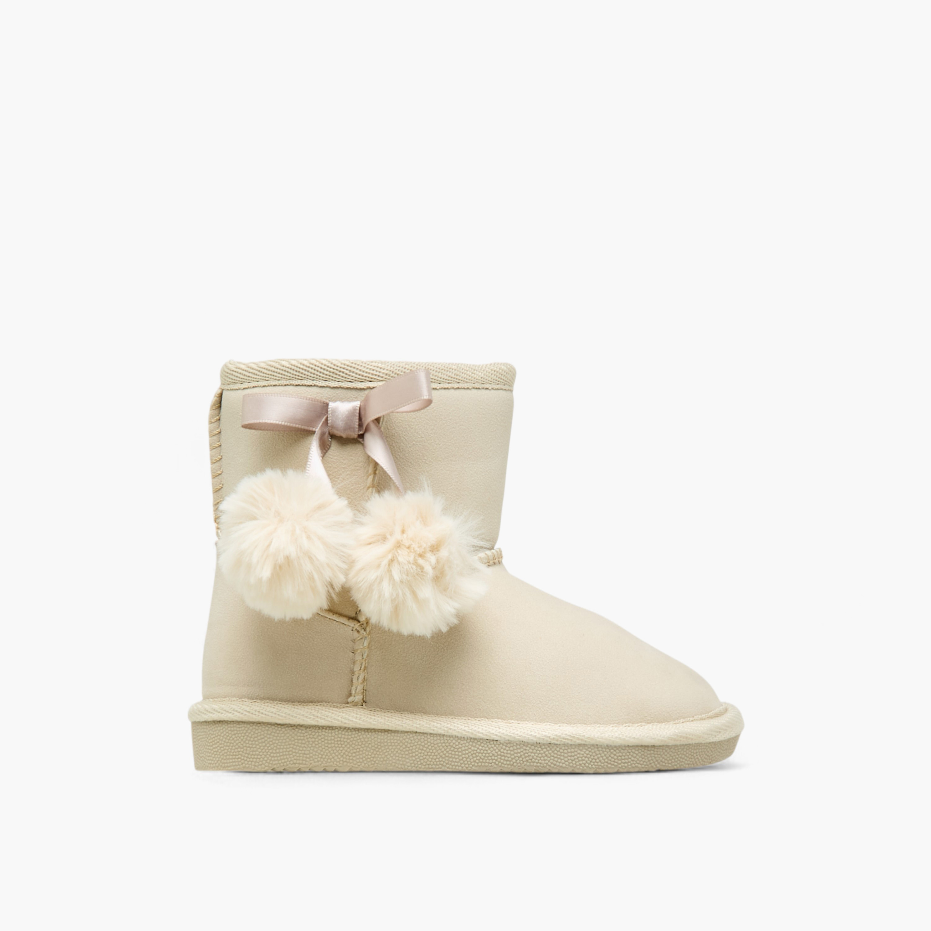 بوت كاحل بسحاب إغلاق وزينة بوم بوم من فلورا بيلا-girls-shoes-boots-image-3