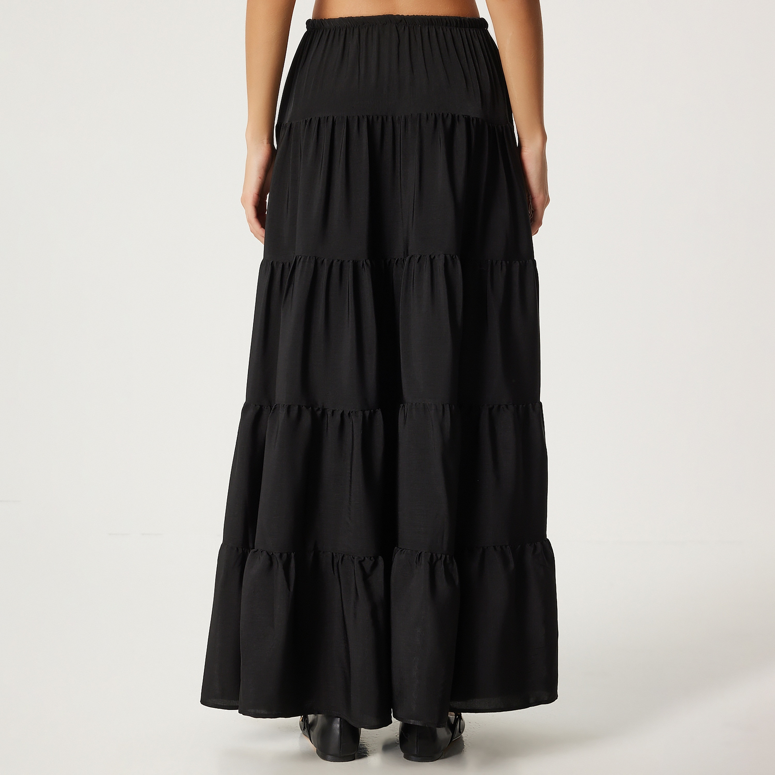 تنورة ماكسي نسائية عالية النايض من سعادة إسطنبول-women-clothing-bottoms-skirts-image-3