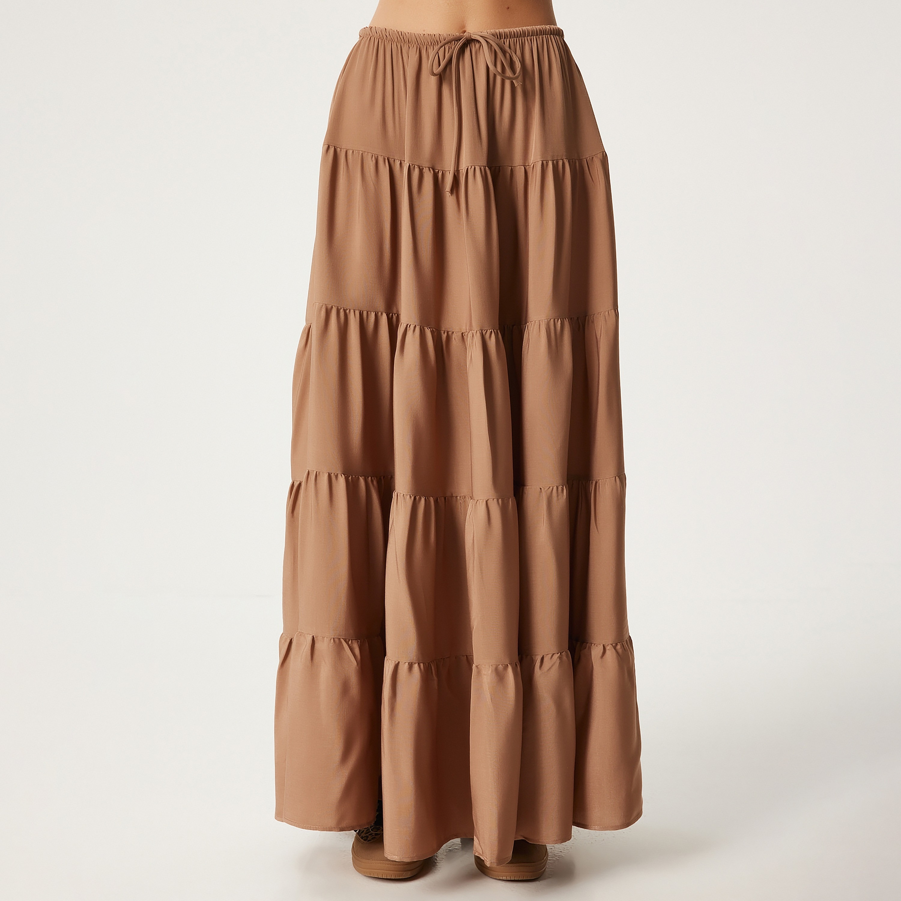 Happiness Istanbul High-Rise Women's Tiered Maxi Skirt-women-clothing-bottoms-skirts-image-5