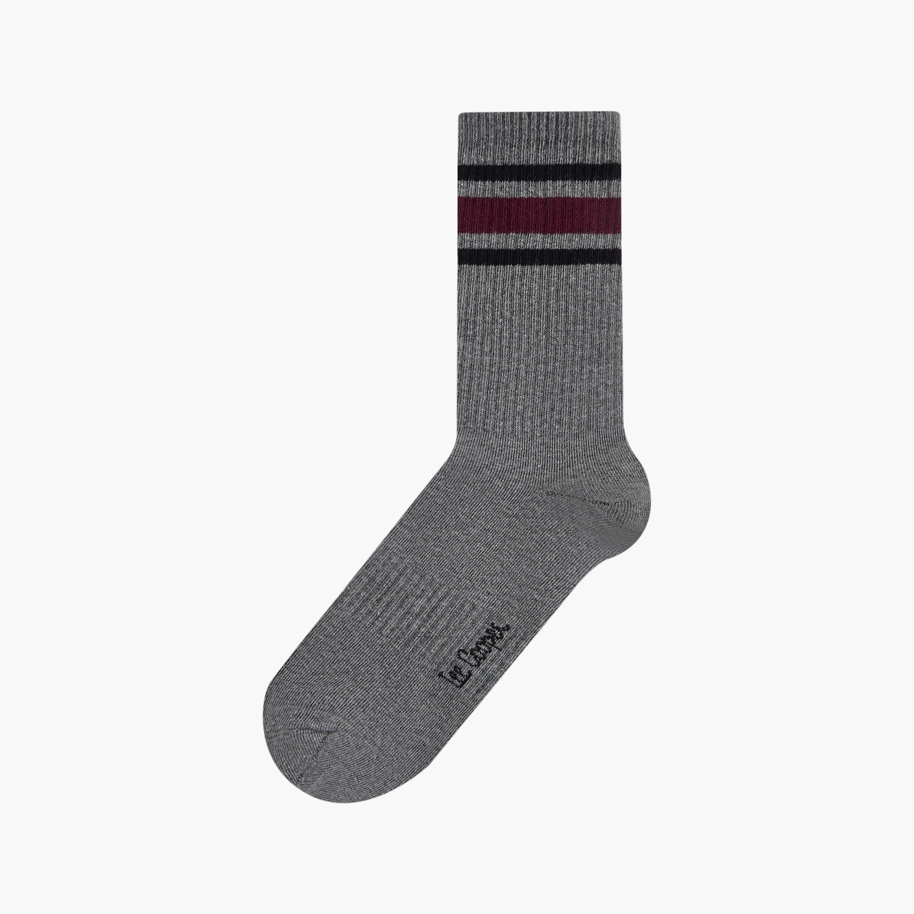 Lee Cooper Men Socks with Stripes - Set of 3-men-socks-image-2
