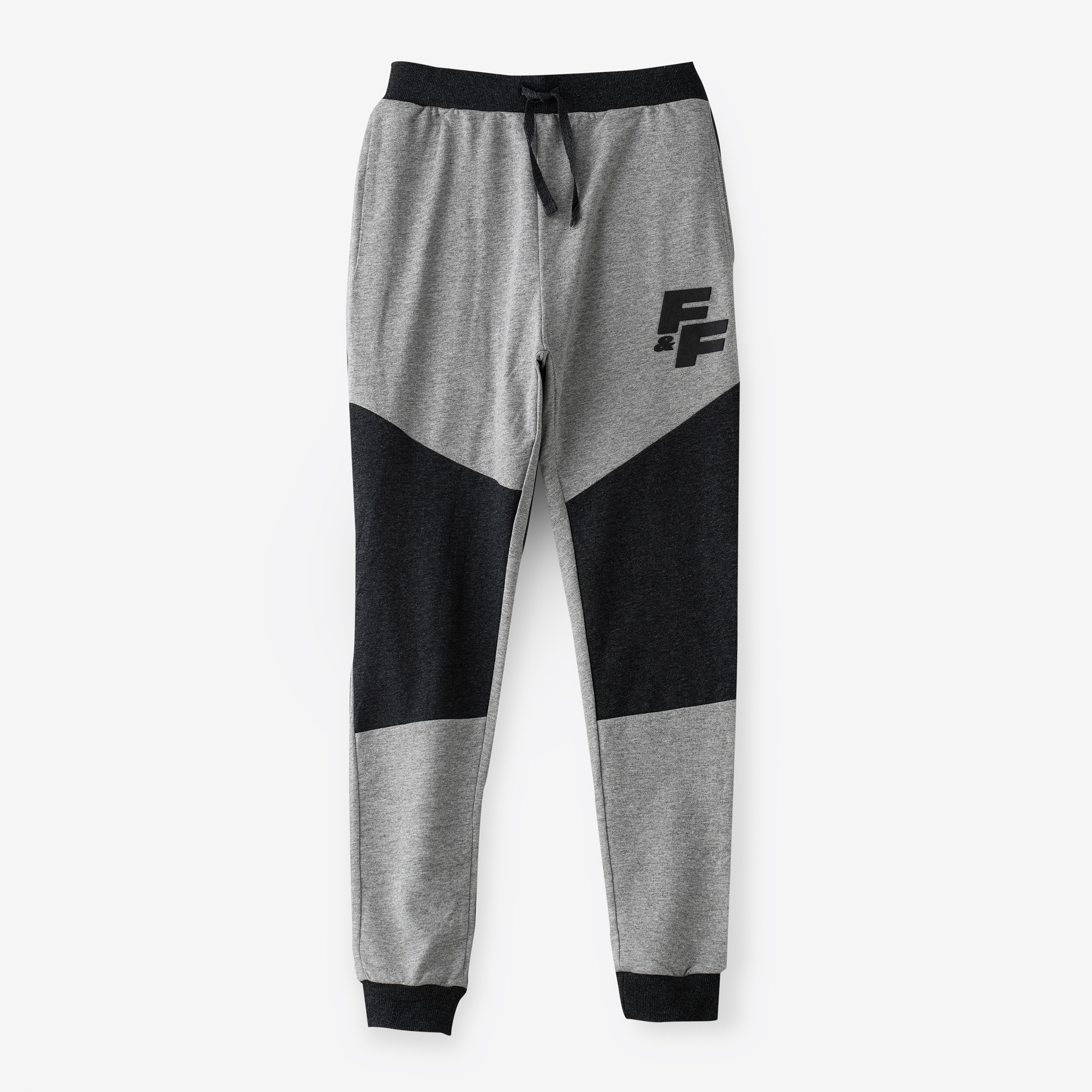 Urban Haul X Universal Fast & Furious Colour Blocked Elasticated Joggers-boys-clothing-bottoms-joggersandtrackpants-image-1