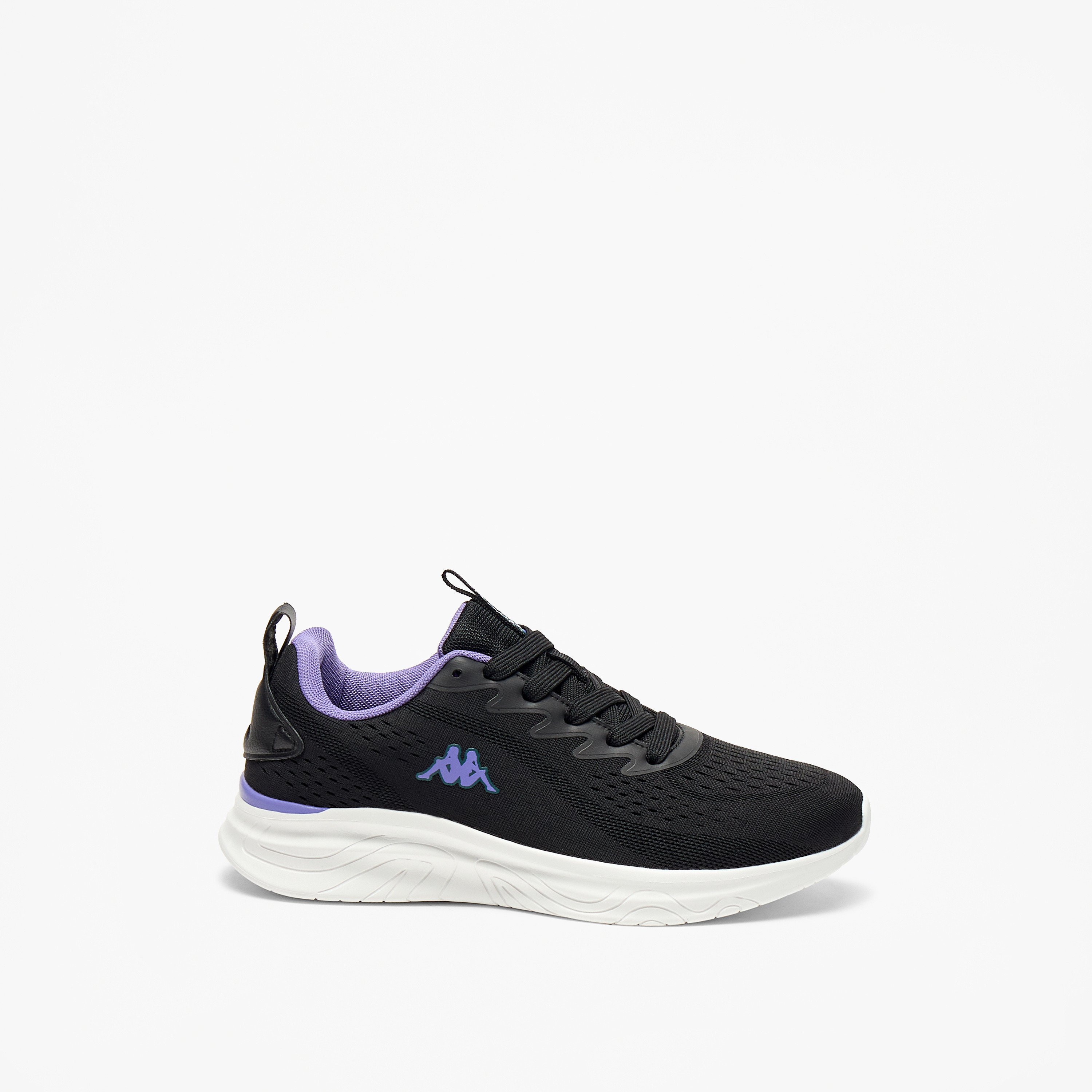 Kappa Women's Textured Sports Shoes with Lace-Up Closure-sports-women-shoes-image-3