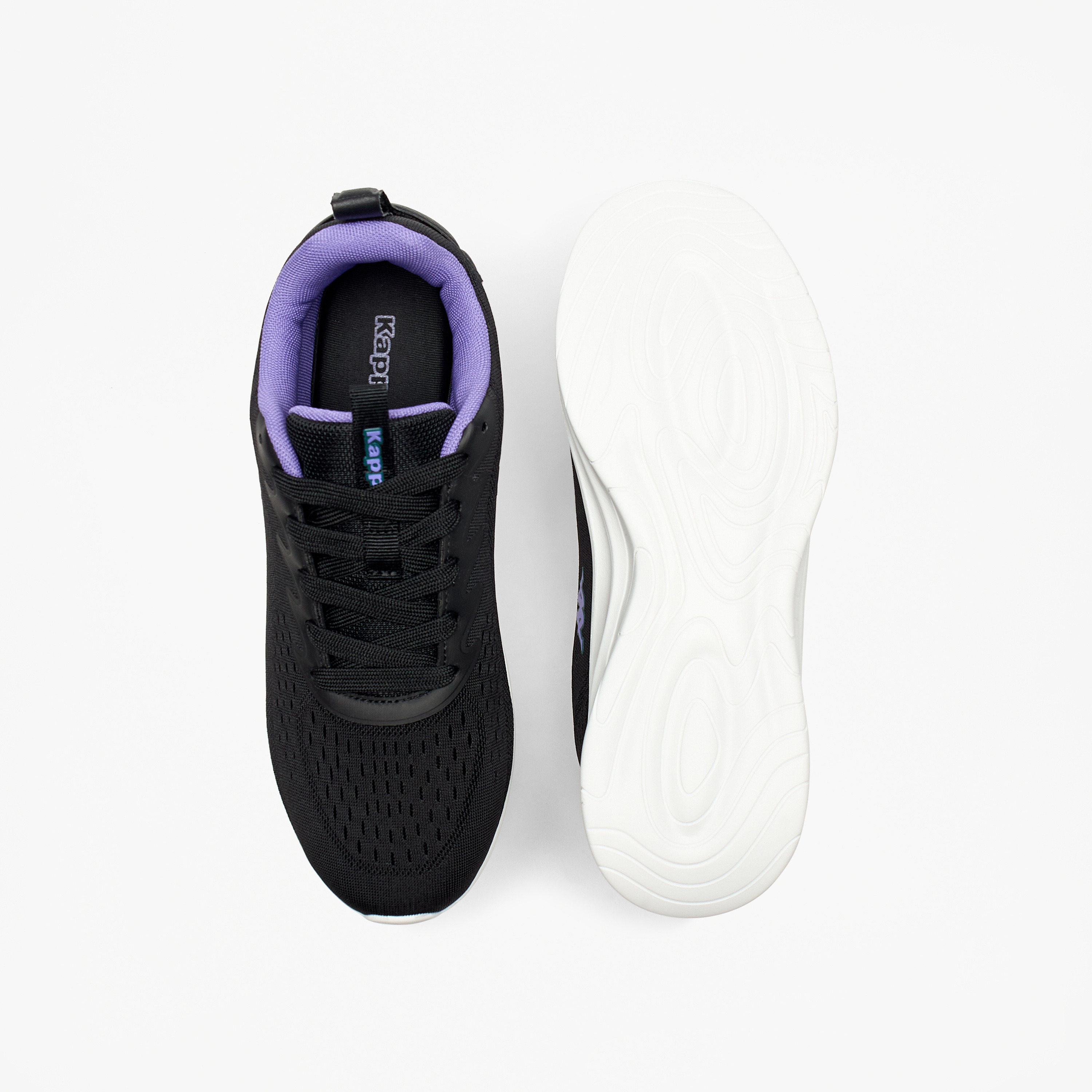 Kappa Women's Textured Sports Shoes with Lace-Up Closure-sports-women-shoes-image-4