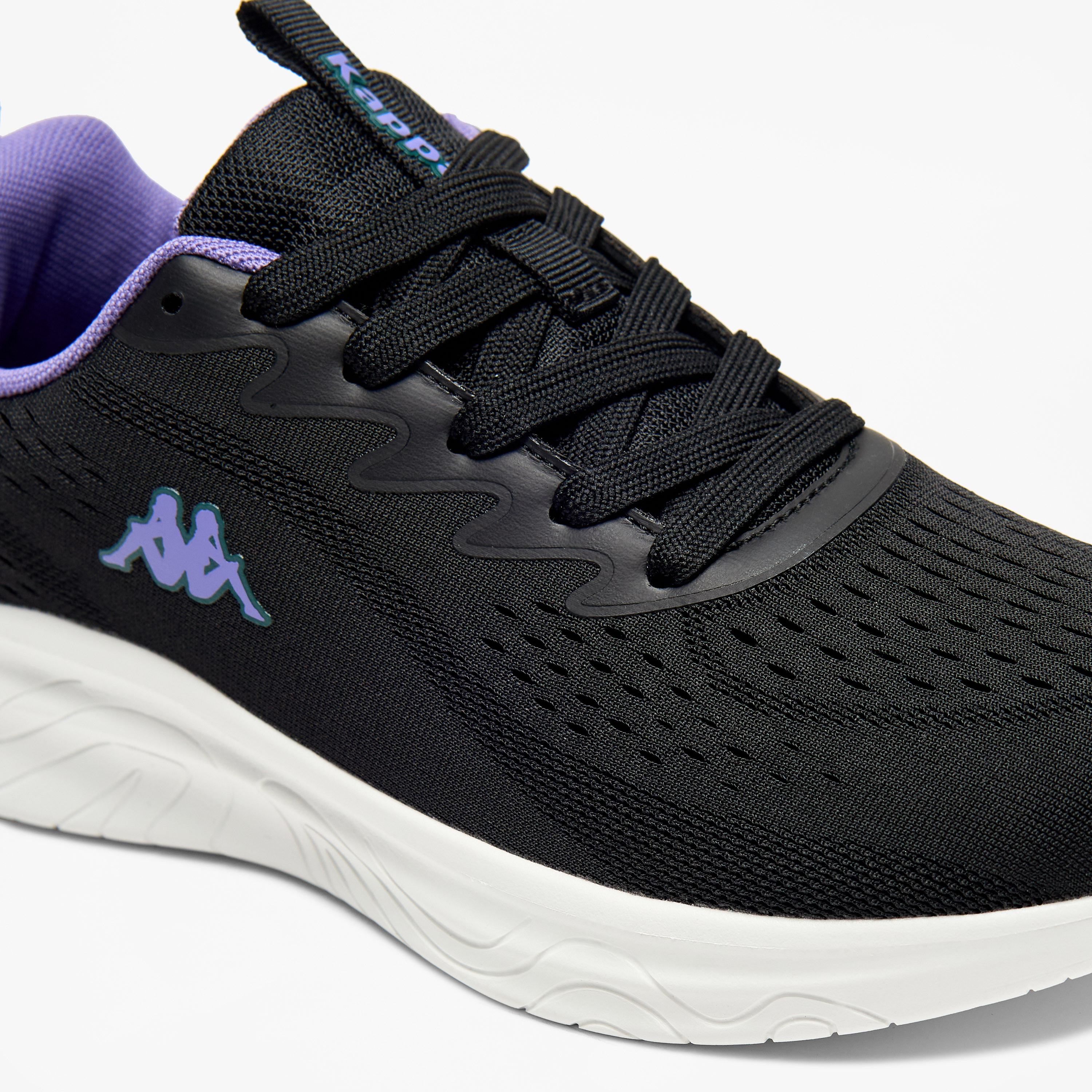 Kappa Women's Textured Sports Shoes with Lace-Up Closure-sports-women-shoes-image-5