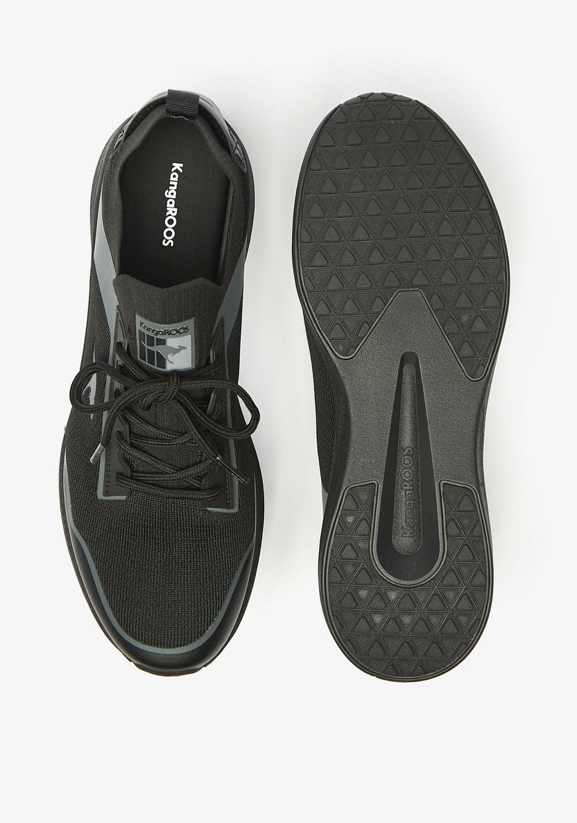 KangaROOS Men's Panel Detail Walking Shoes with Lace-Up Closure-Men%27s Sports Shoes-image-4