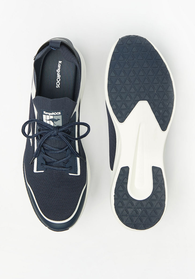 KangaROOS Men's Panel Detail Walking Shoes with Lace-Up Closure-Men%27s Sports Shoes-image-4