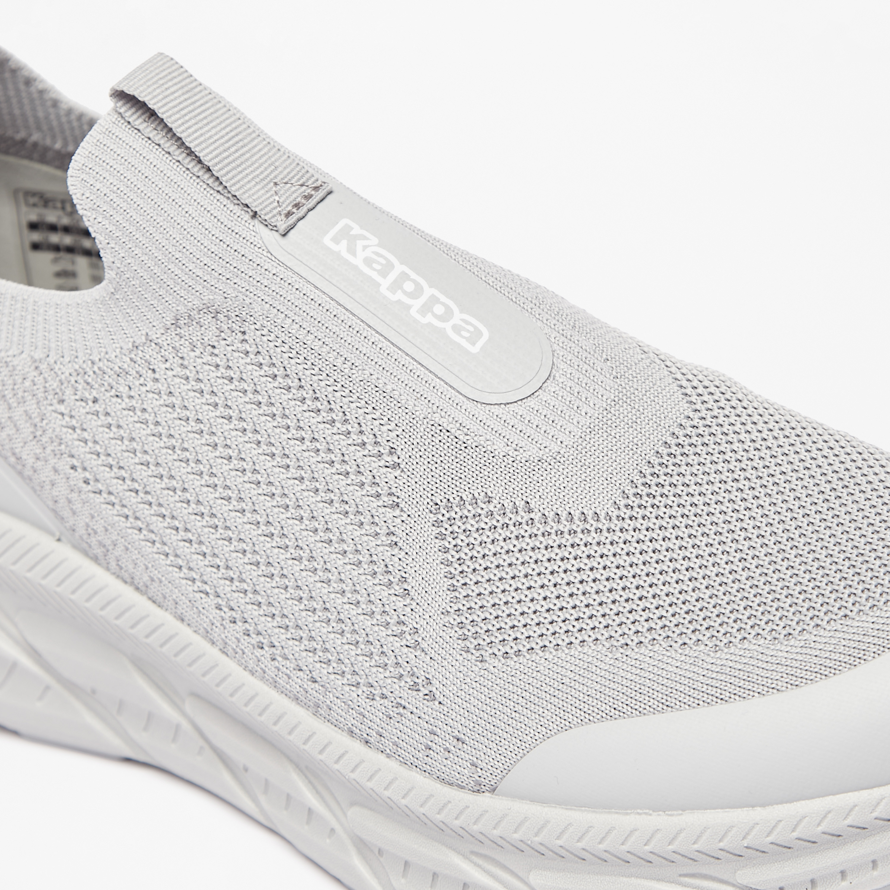 Kappa Men's Solid Slip-On Lightweight Walking Shoes with Pull Tabs-sports-men-shoes-image-5