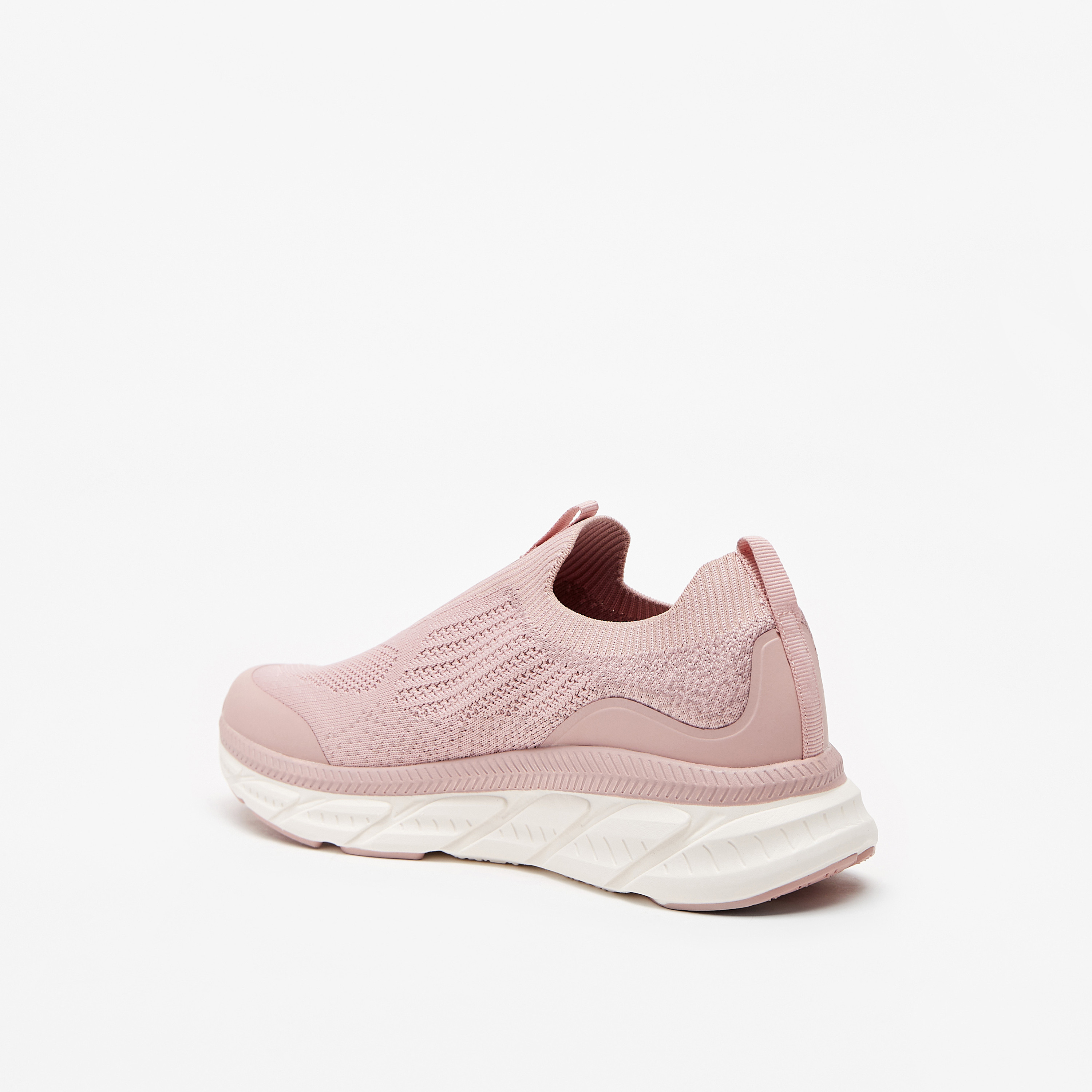 Kappa Women's Solid Slip-On Walking Shoes with Cushioning-sports-women-shoes-image-2