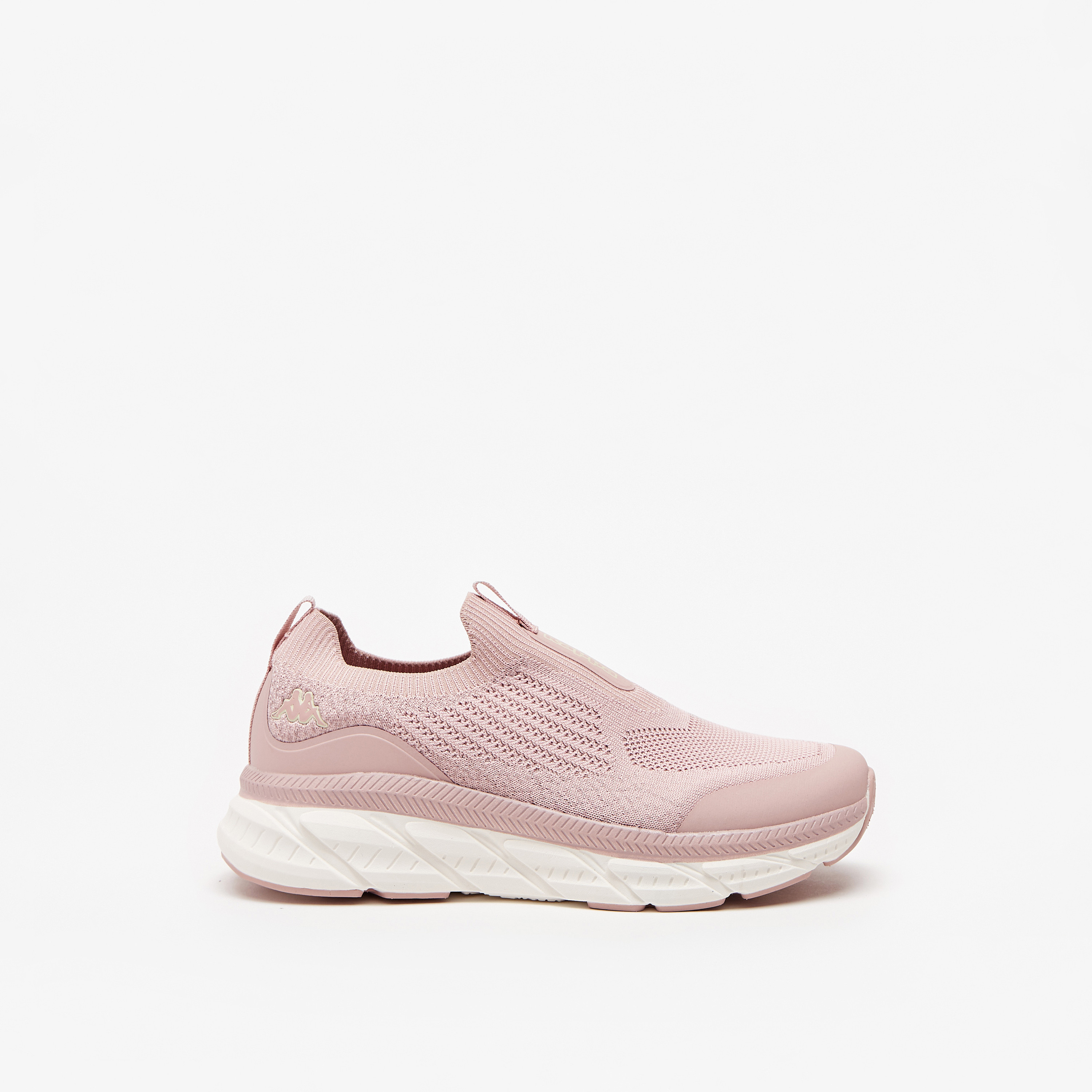 Kappa Women's Solid Slip-On Walking Shoes with Cushioning-sports-women-shoes-image-3