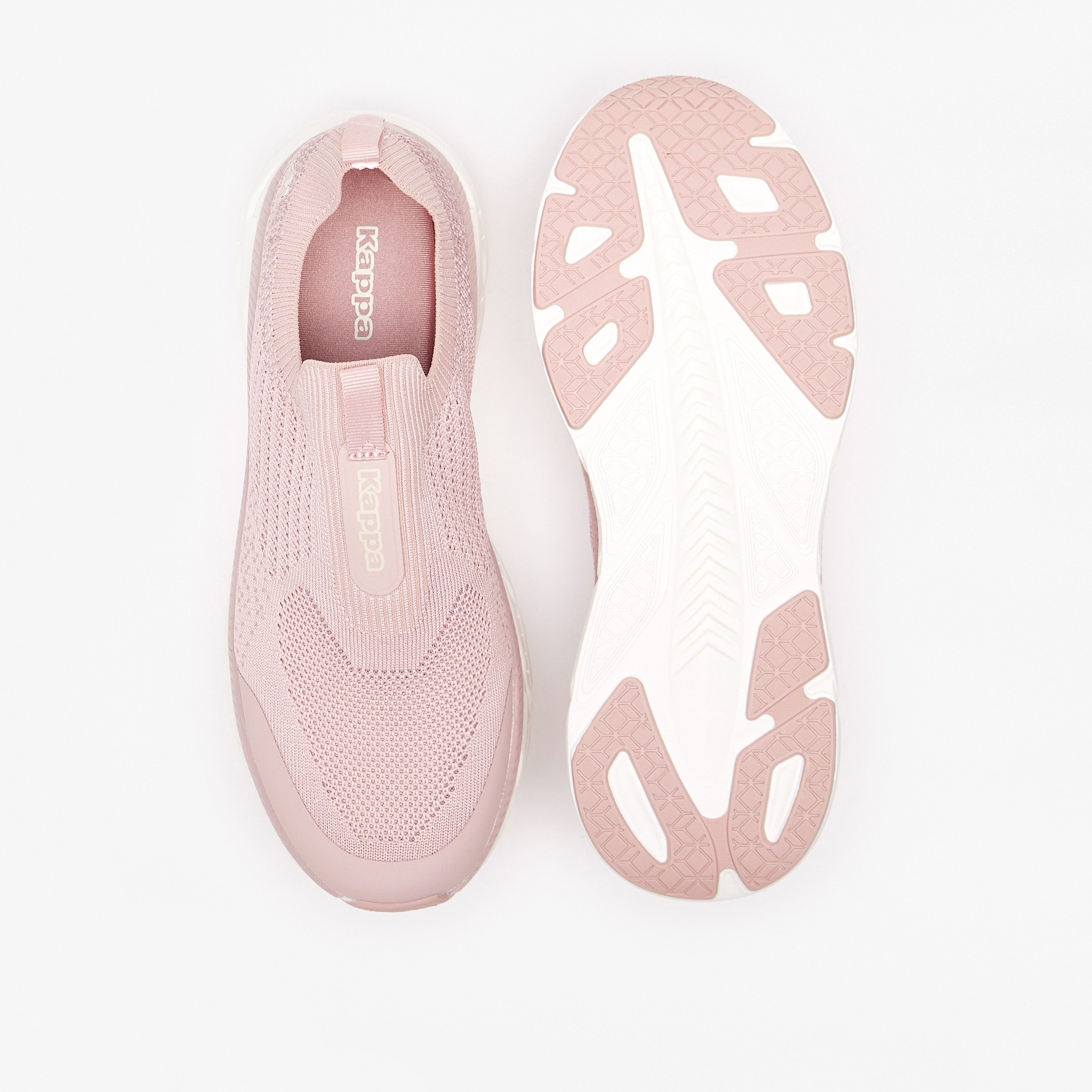 Kappa Women's Solid Slip-On Walking Shoes with Cushioning-sports-women-shoes-image-4