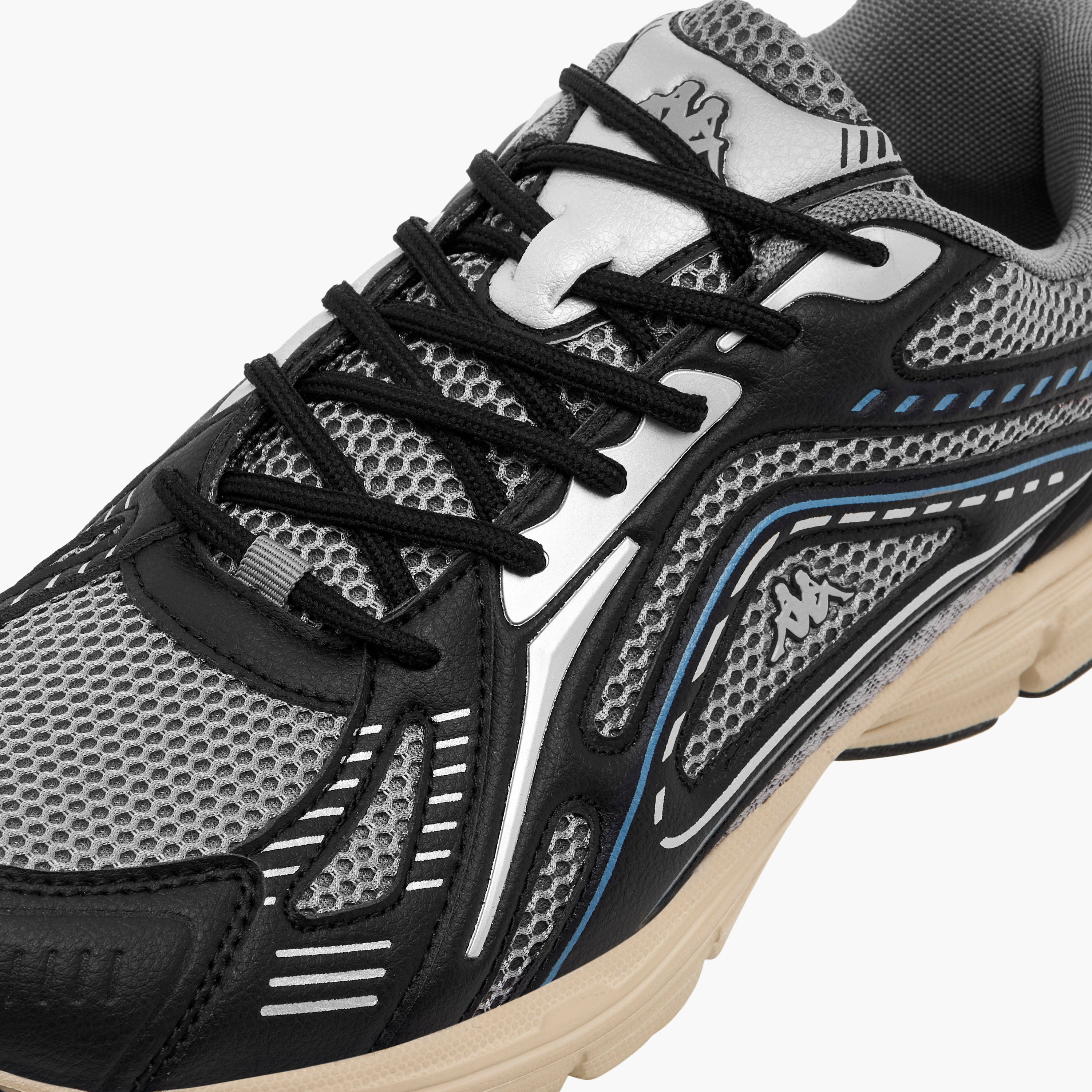 Kappa Men Panelled Lace-Up Sports Shoes-men-shoes-sports-image-5