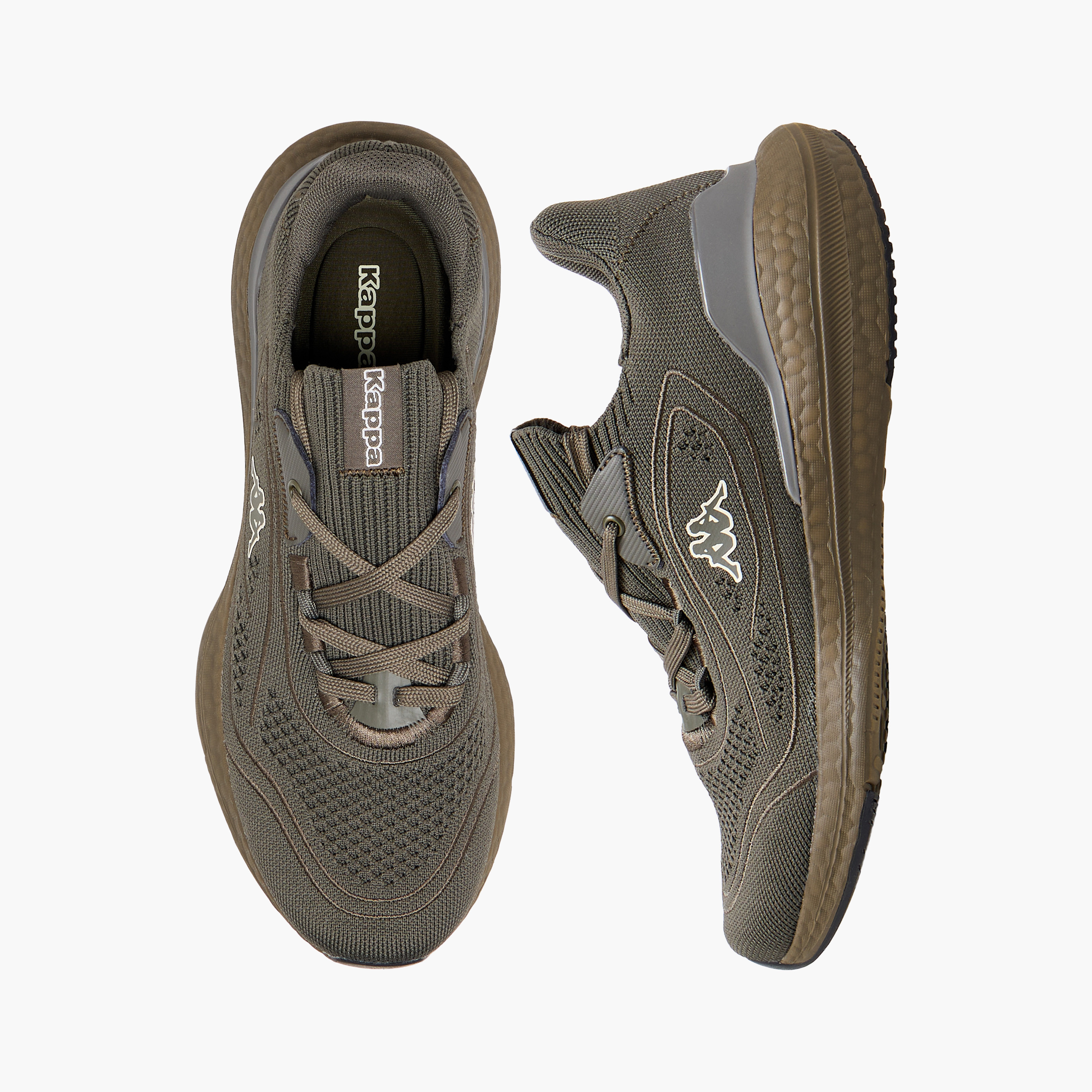 Kappa Men's Panelled Sports Shoes with Lace-Up Closure-sports-men-shoes-image-1
