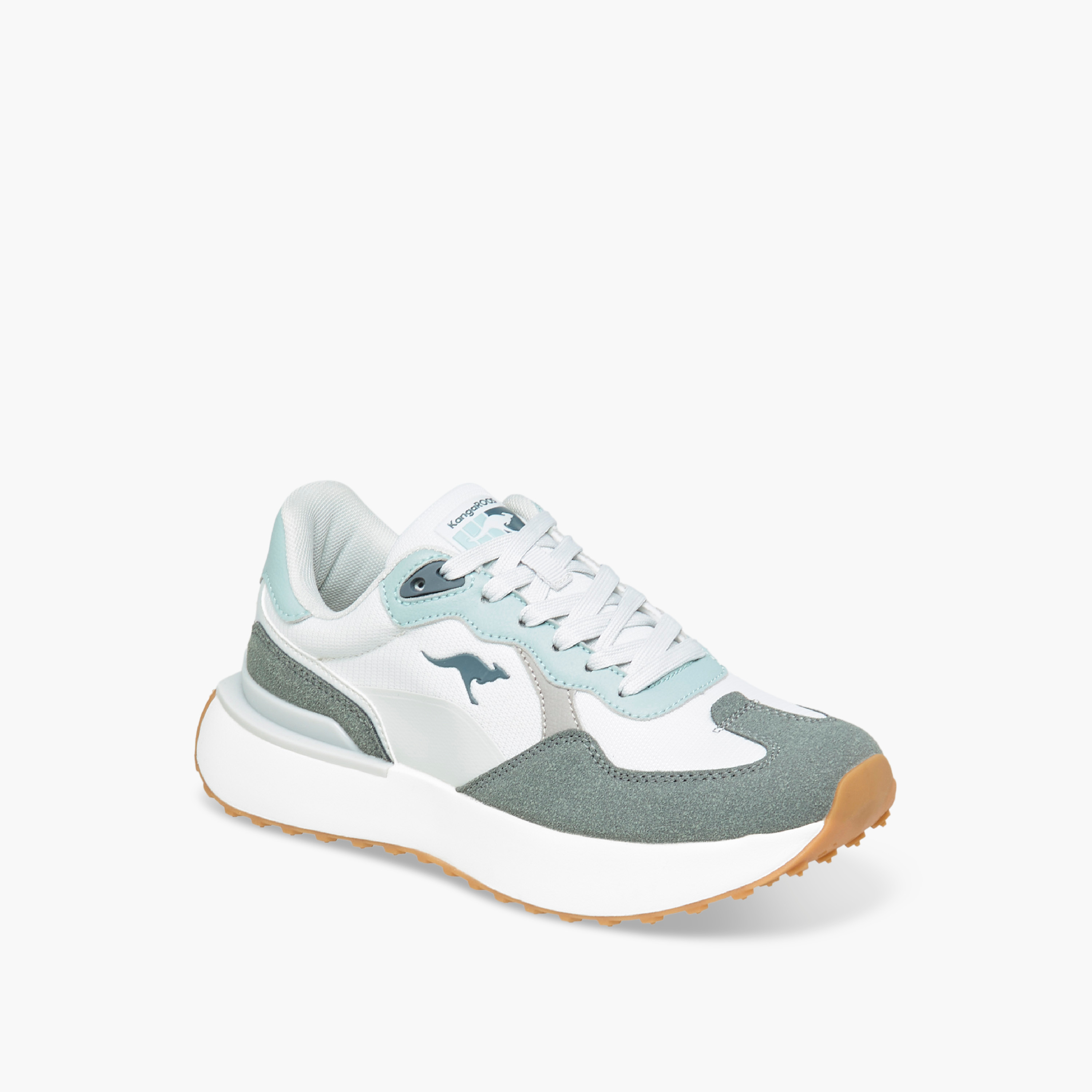 KangaROOS Women's Panelled Lace-Up Sports Shoes-women-shoes-sports-image-2