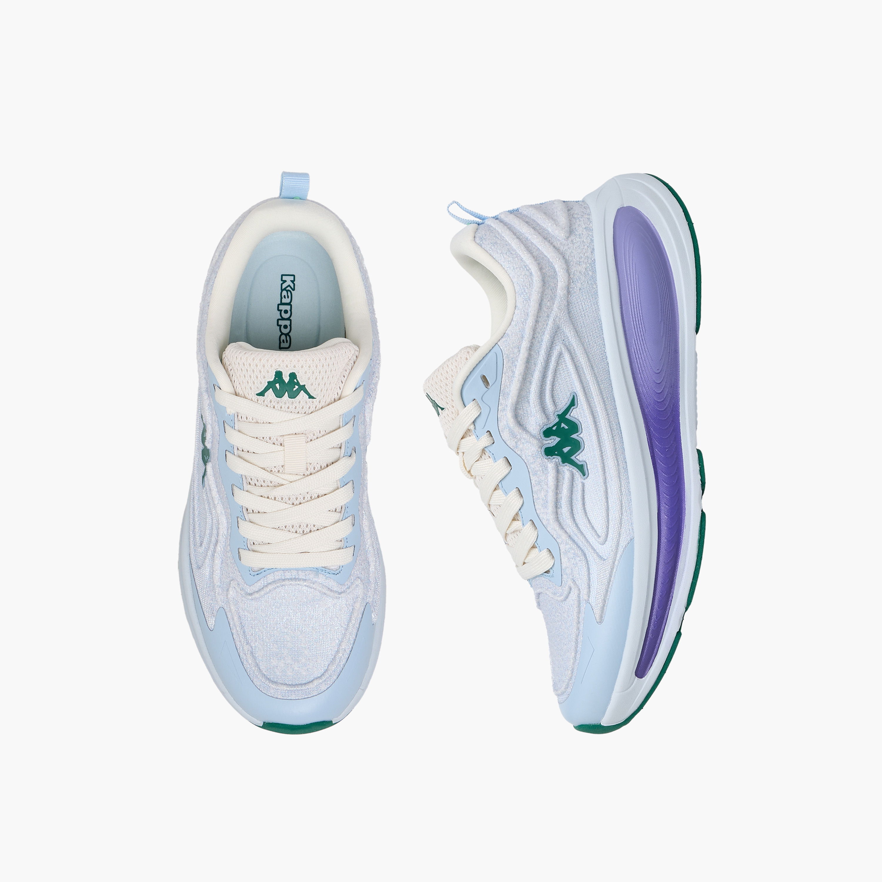 Kappa Women Textured Lace-Up Sports Shoes-women-shoes-sneakers-image-1