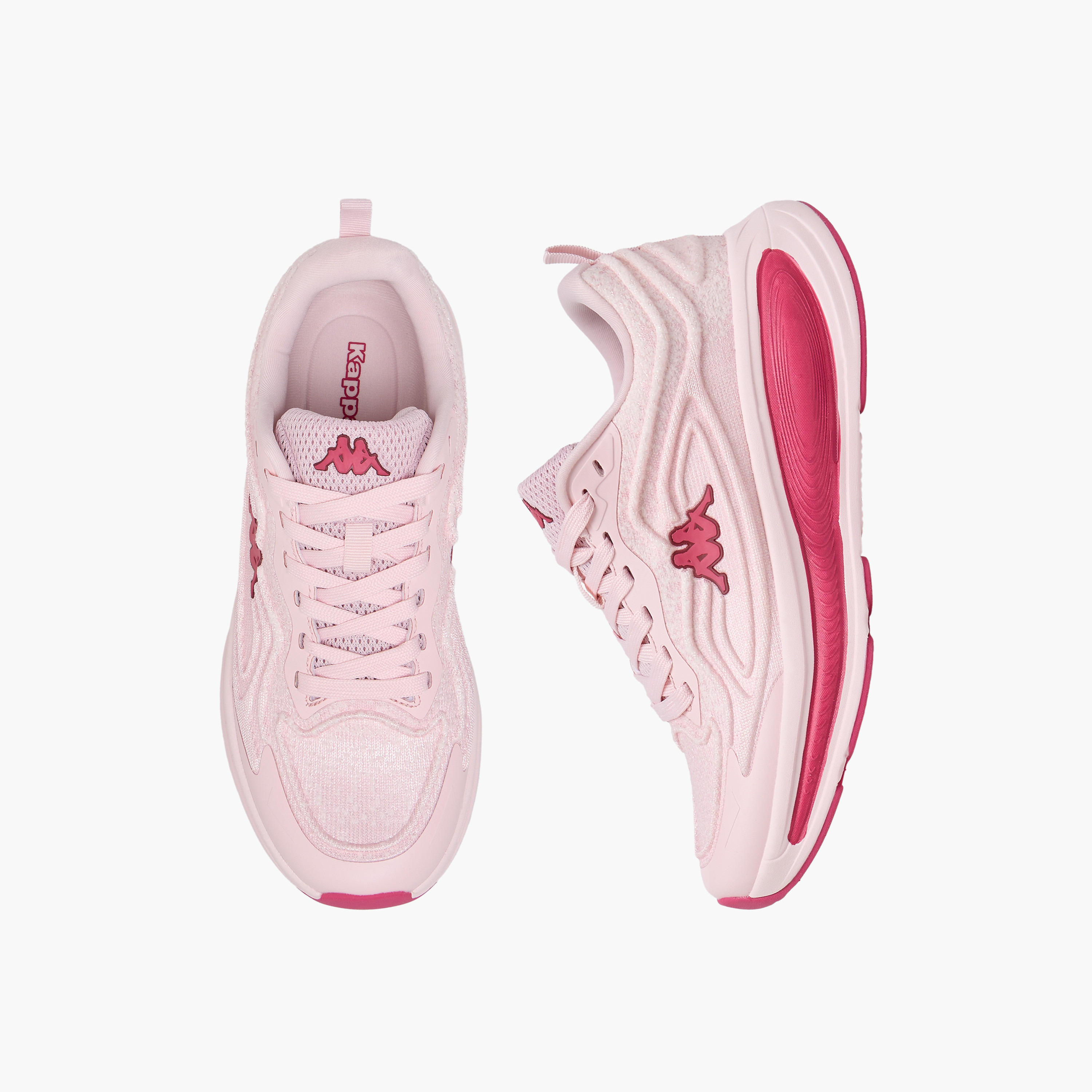 حذاء رياضي بارز الملمس برباط إغلاق للنساء من كابا-women-shoes-sneakers-image-1