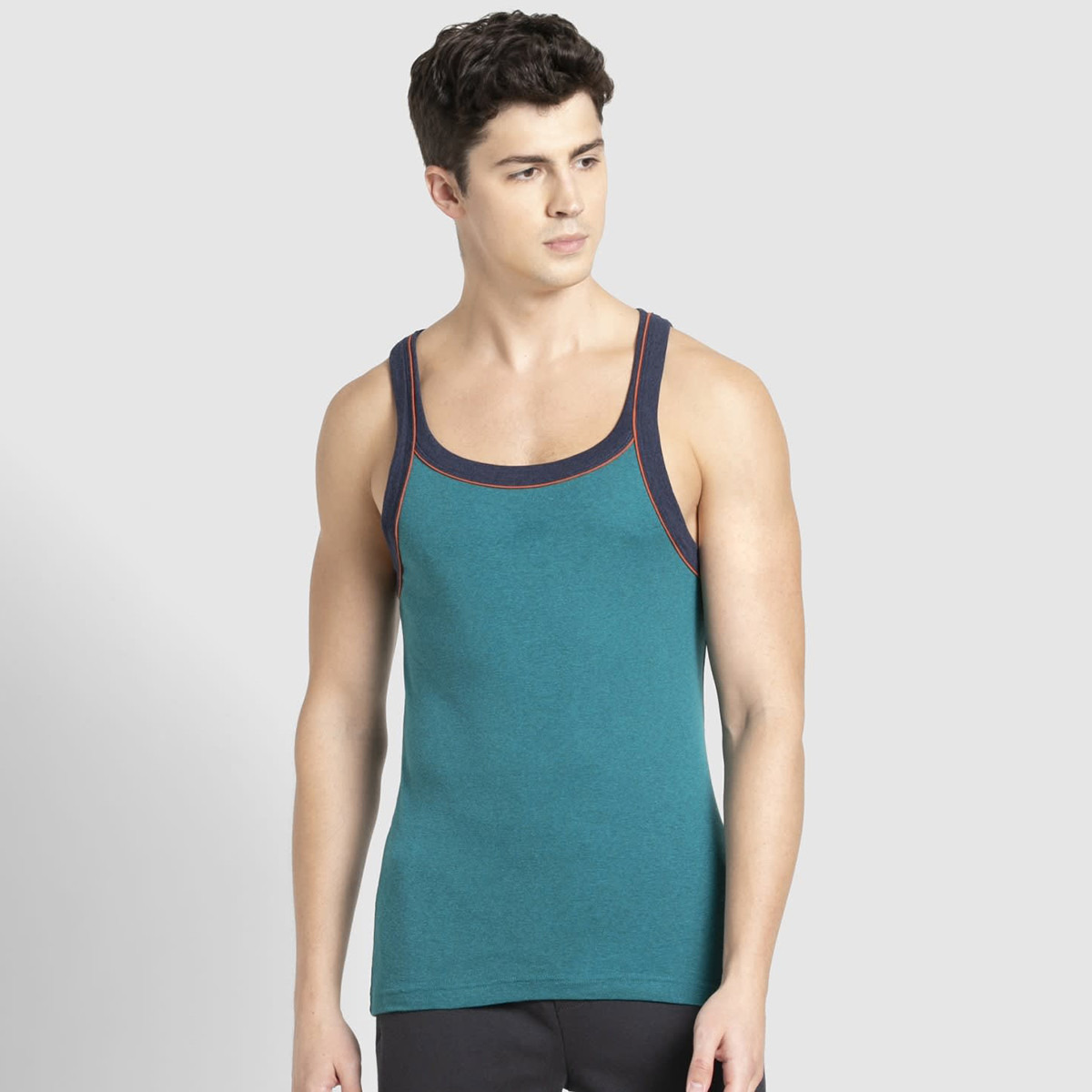 فيرو مودا أزرق تي شيرت-men-clothing-tshirtsandpolos-vests-image-1