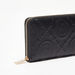 Elle Embossed Zip Around Wallet-Wallets & Clutches-thumbnail-1