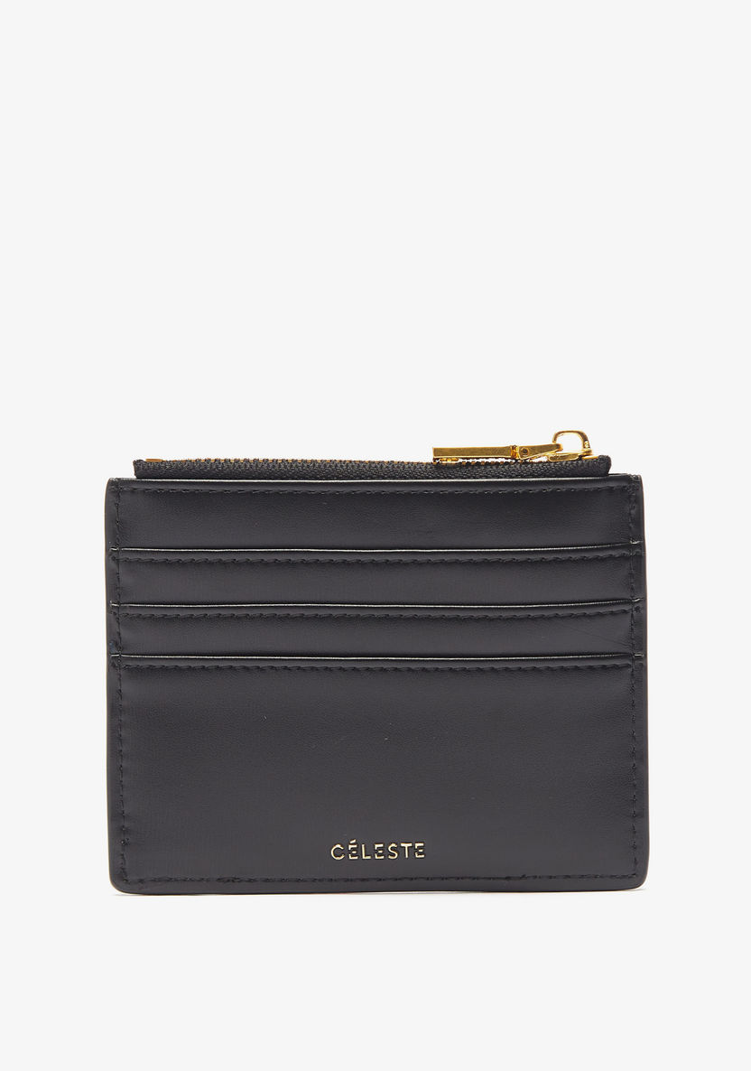 Celeste Solid Card Holder-Wallets & Clutches-image-2