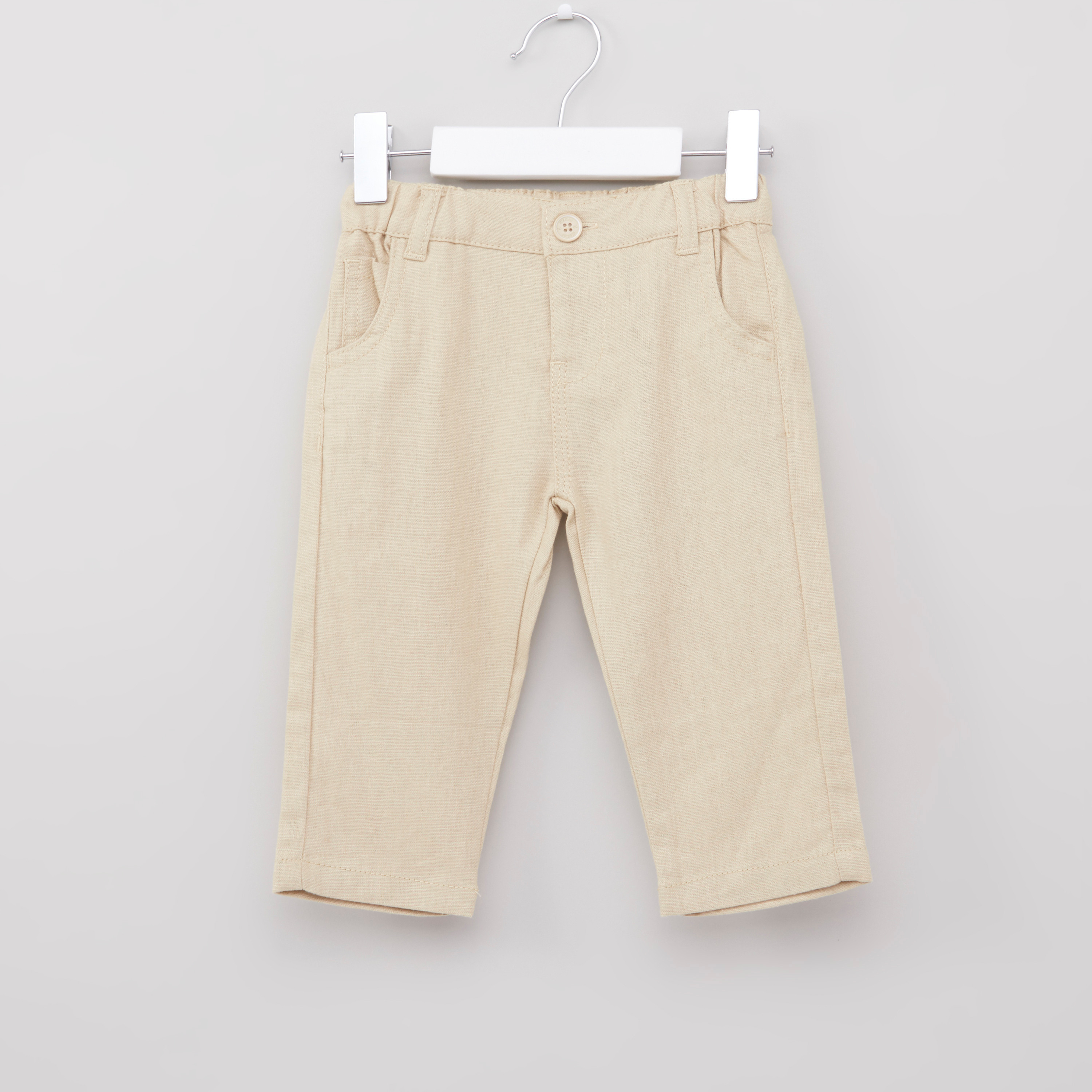Buy Beige Trousers & Pants for Men by Wills Lifestyle Online | Ajio.com
