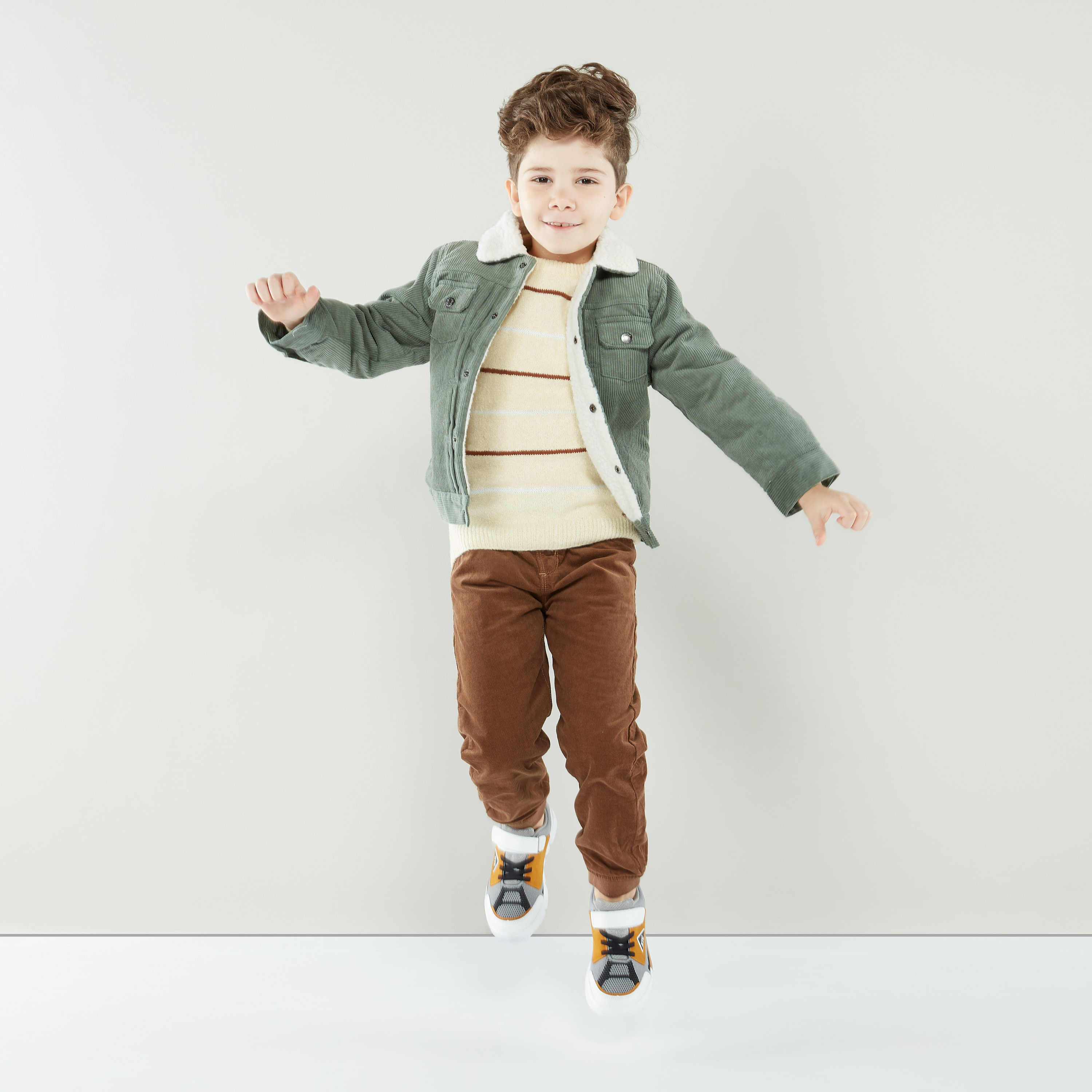 Juniors Solid Heavy Jacket with Long Sleeves-boys-clothing-jacketsandcoats-image-2