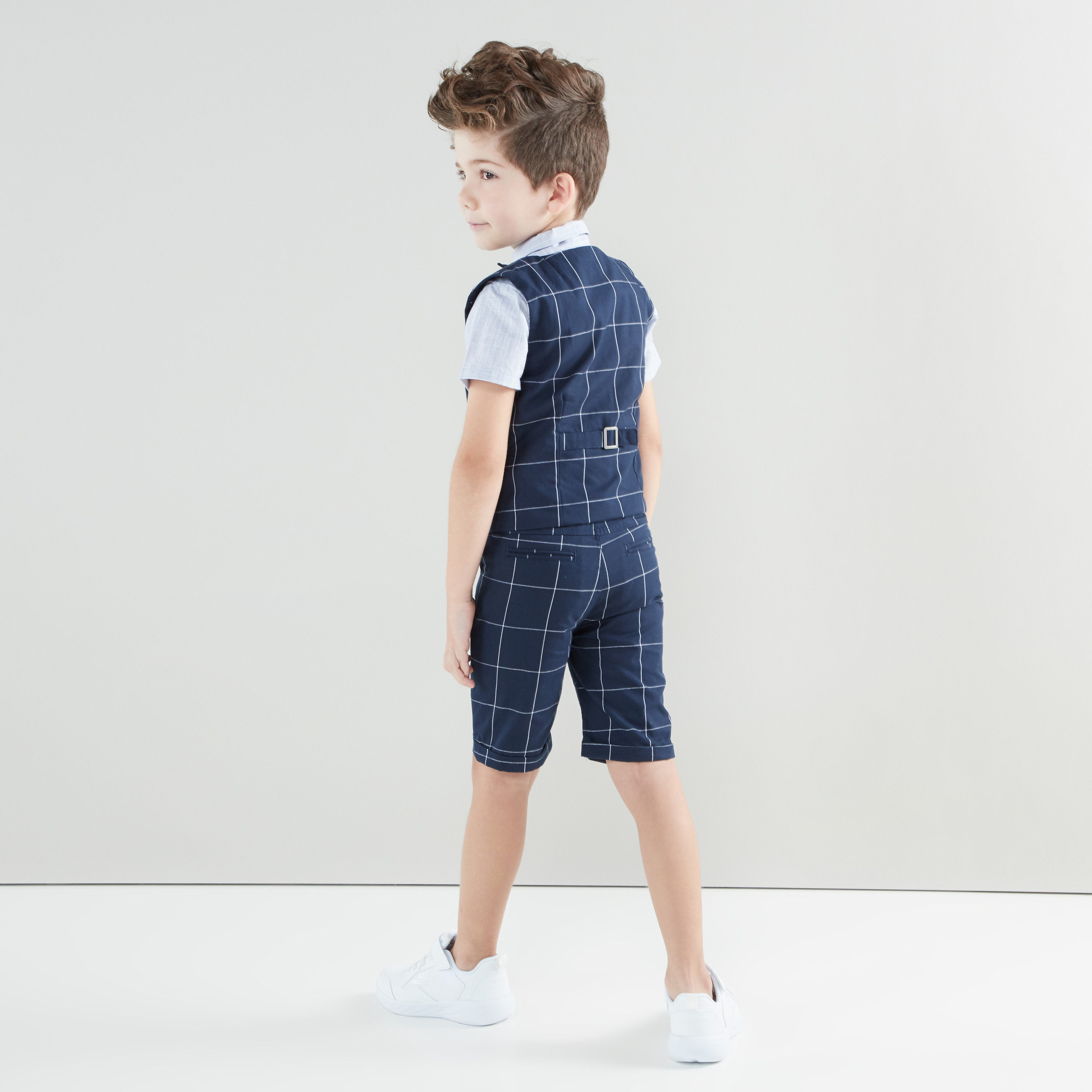 Juniors Checked 3-Piece Suit Set-boys-clothing-setsandcoords-image-2