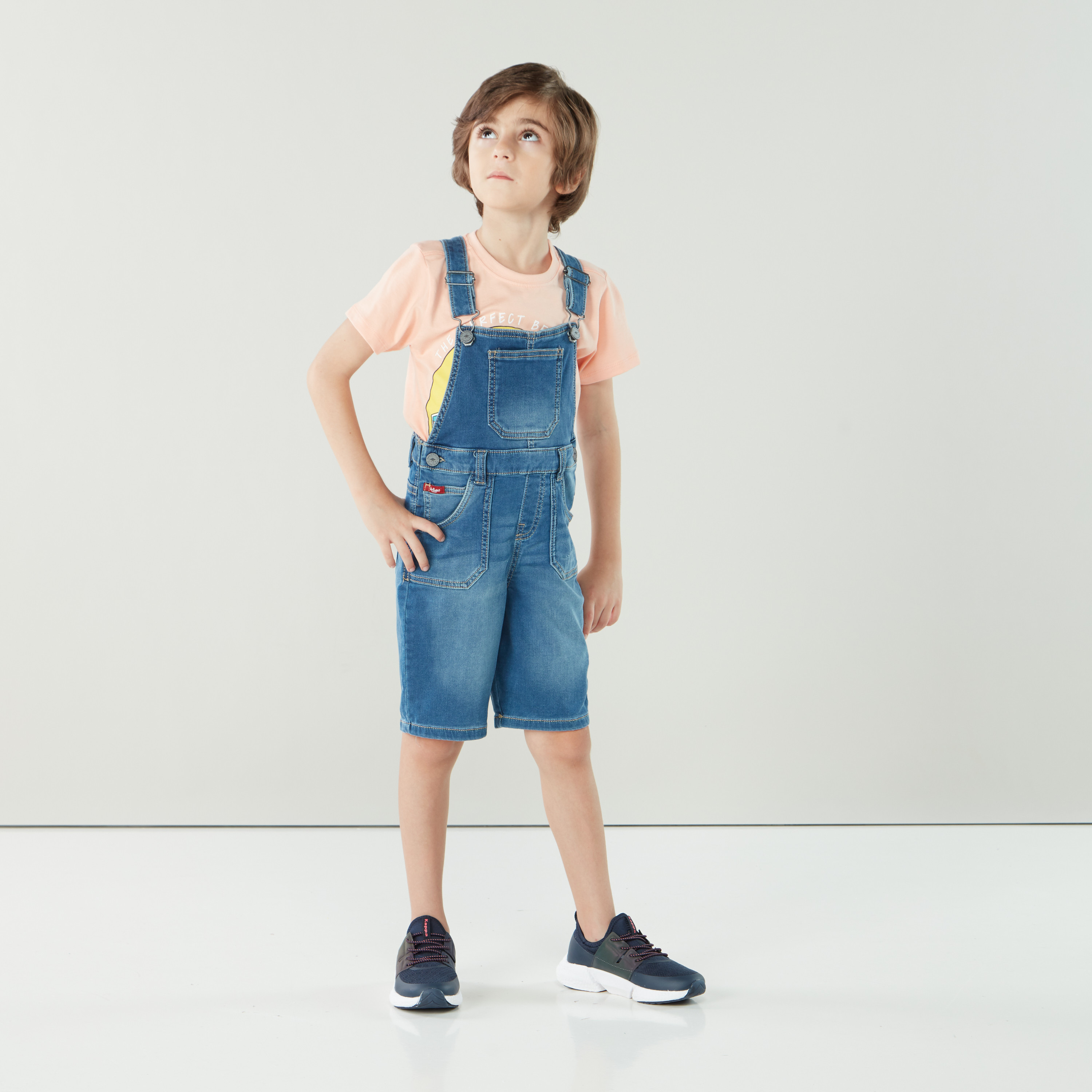 Kids on sale denim dungarees