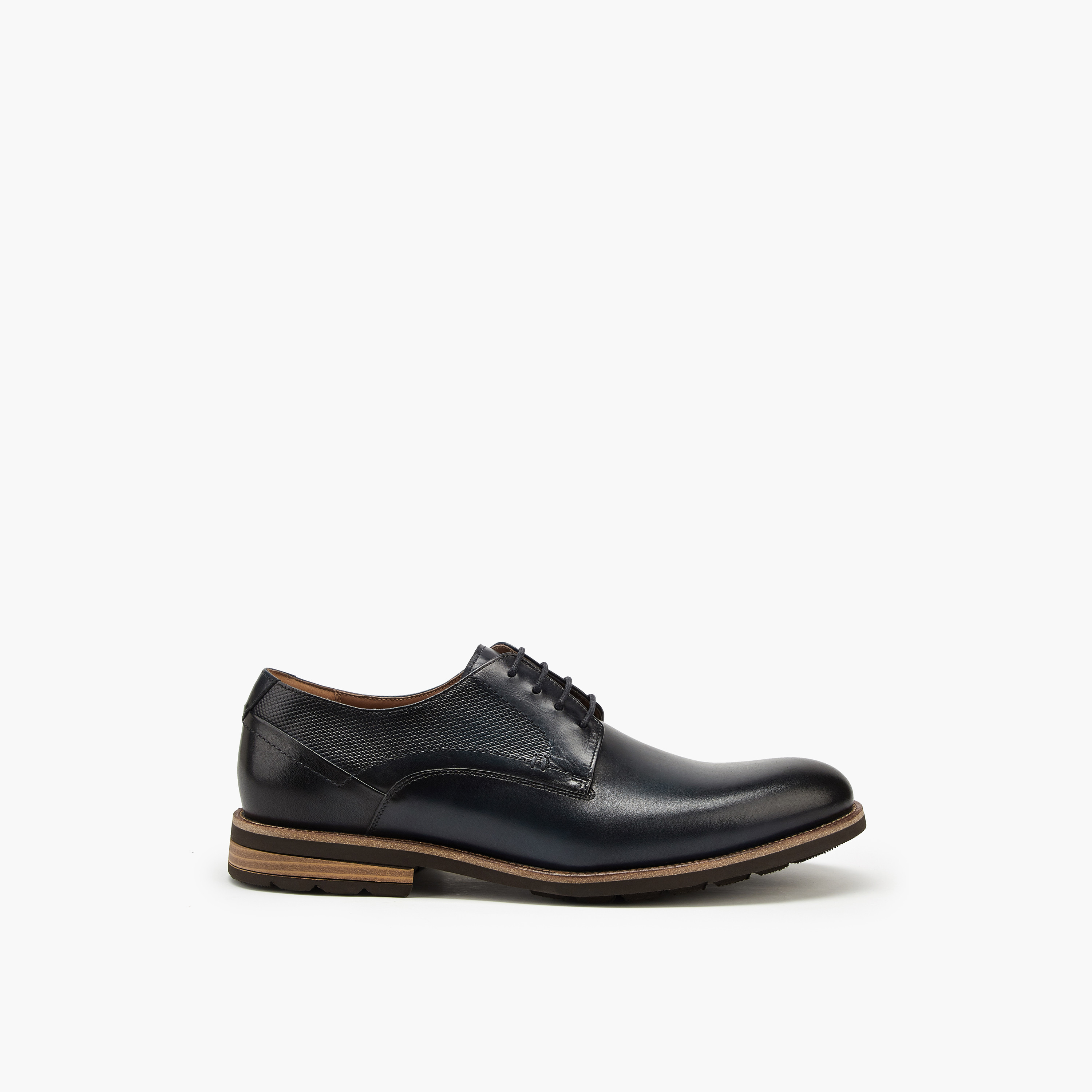 Duchini Men's Solid Lace-Up Derby Shoes-men-shoes-formalshoes-image-2
