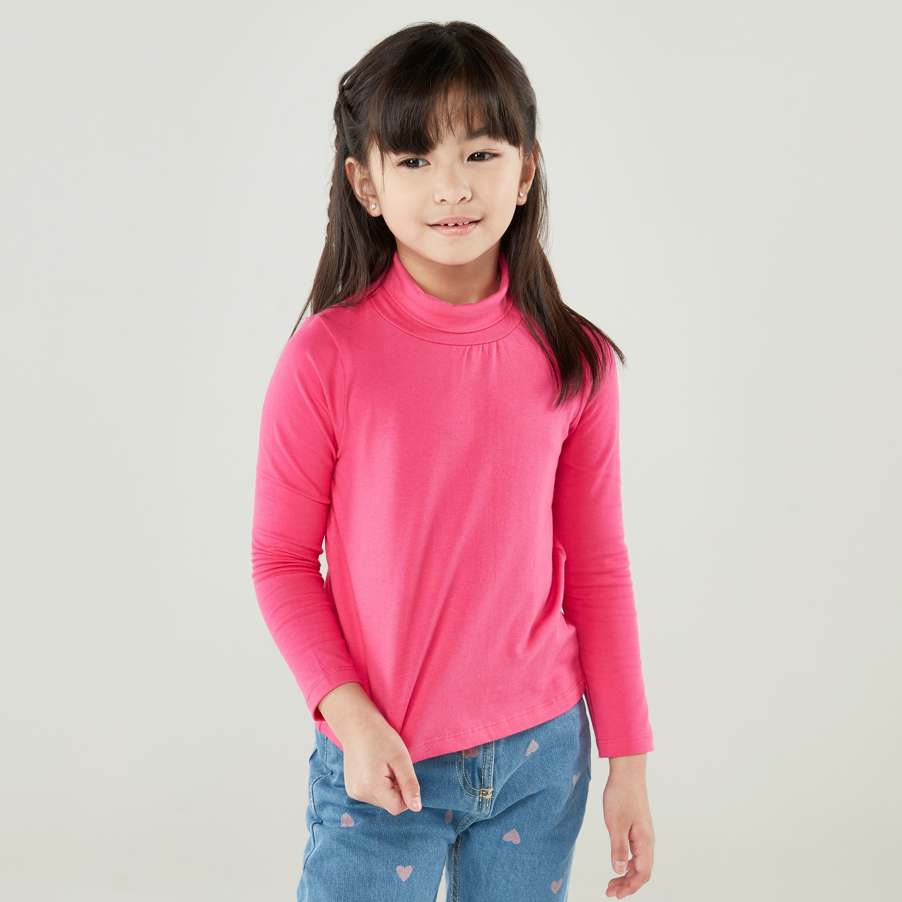 Girls 2024 turtleneck shirts