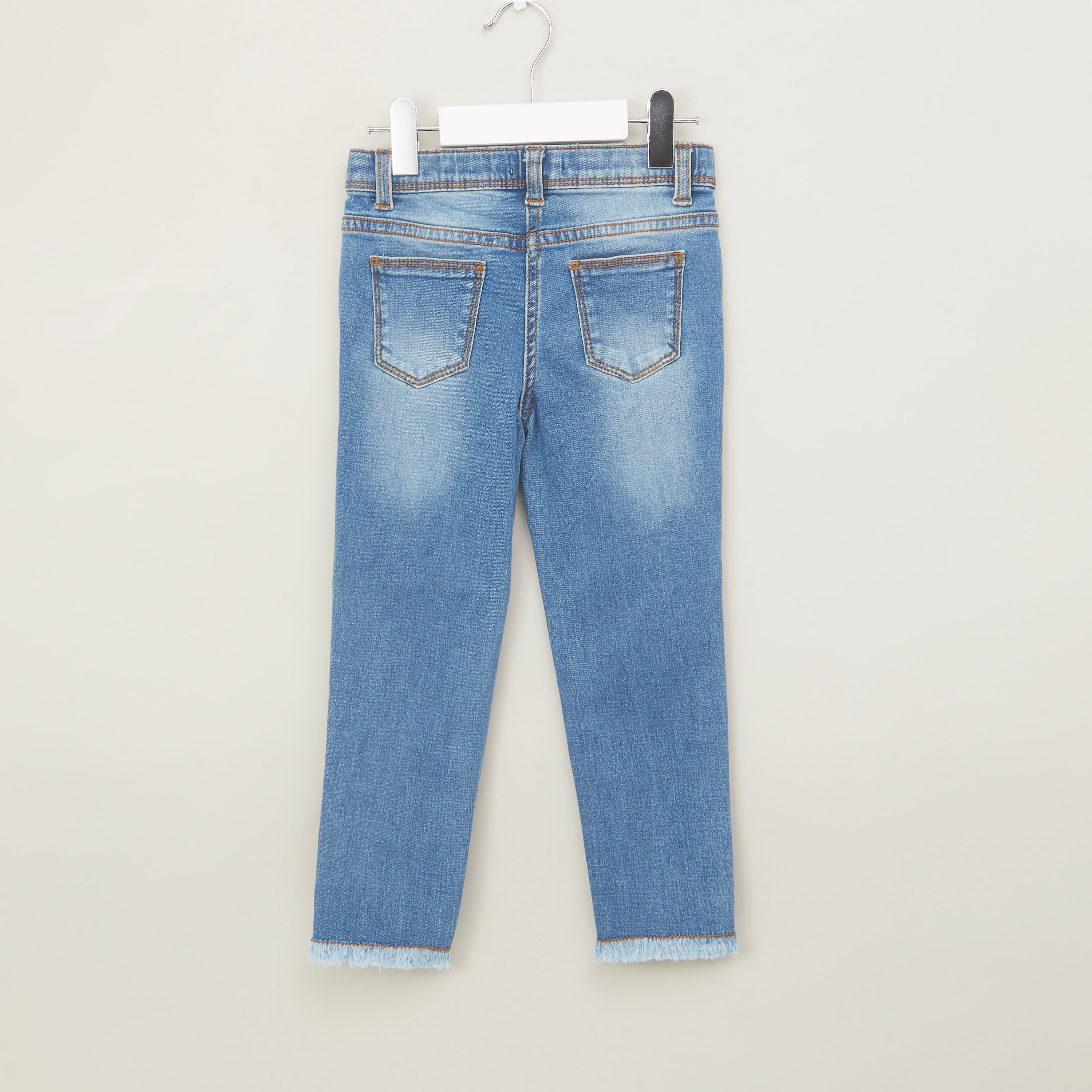 Juniors Full Length Embroidered Jeans with Pocket Detail-girls-clothing-bottoms-jeansandjeggings-image-3