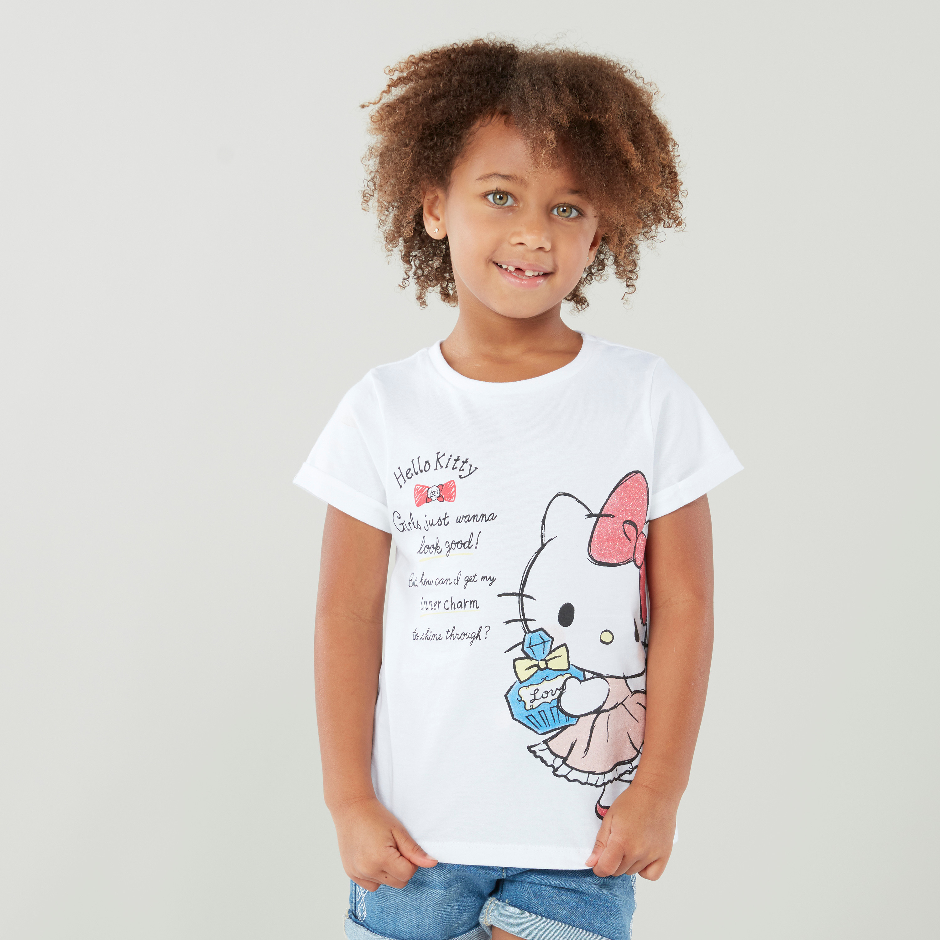 Shirts for kids outlet girls hello kitty