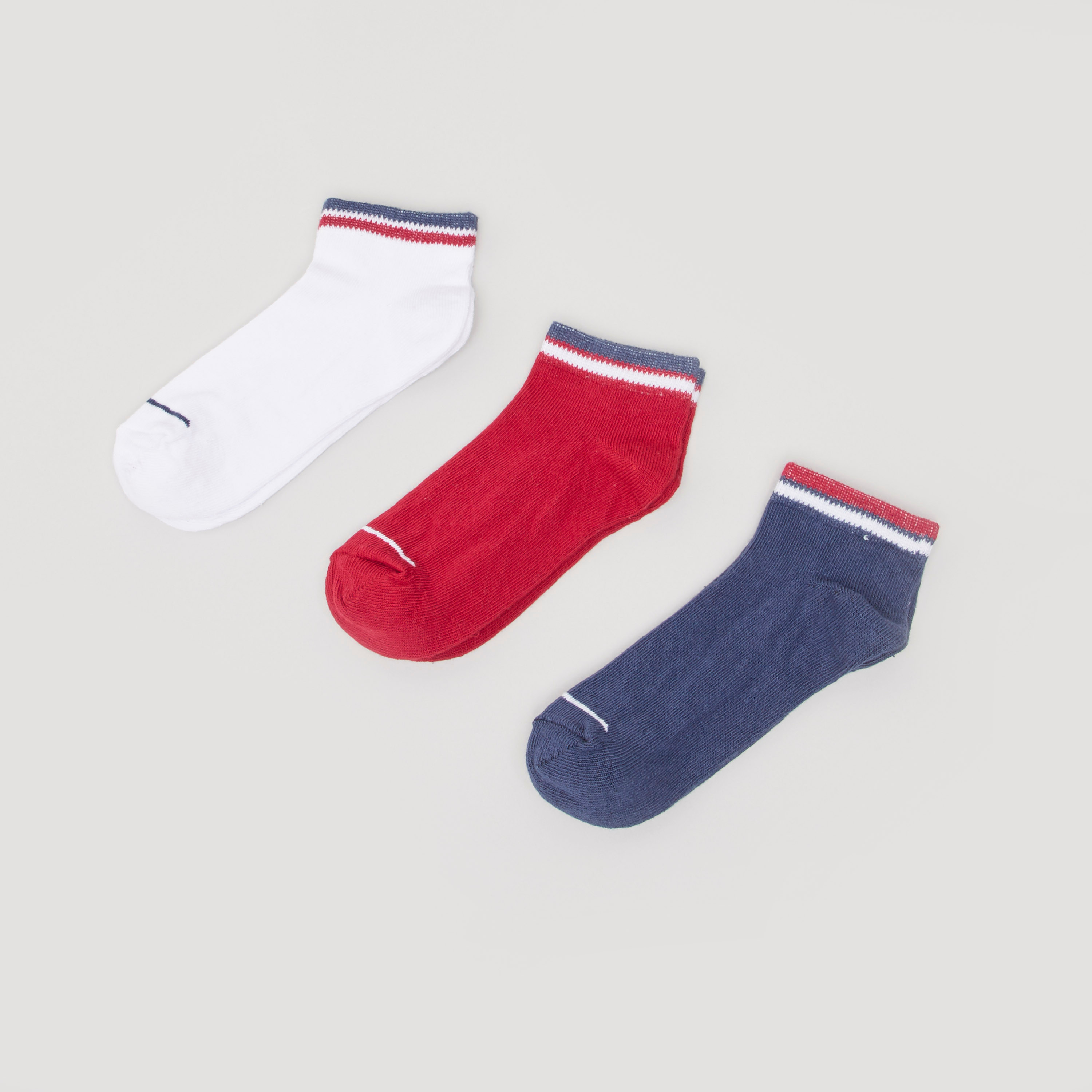 Juniors Road Trip Textured Socks - Set of 3-boys-accessories-socks-image-1