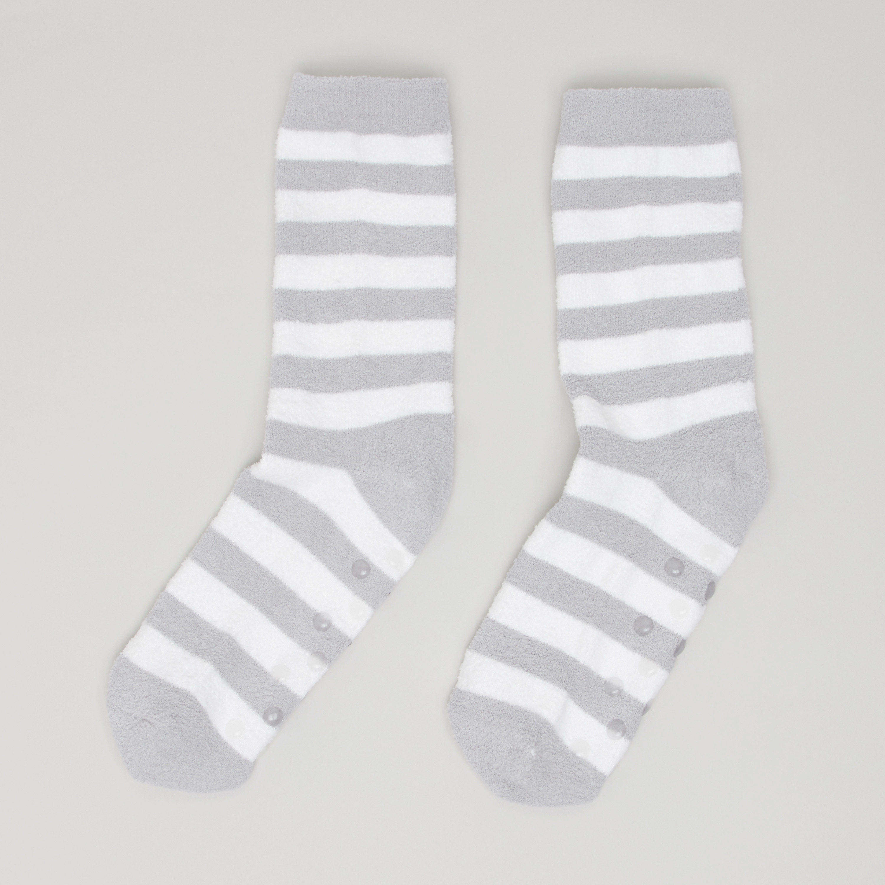 Juniors Striped Crew Length Socks
