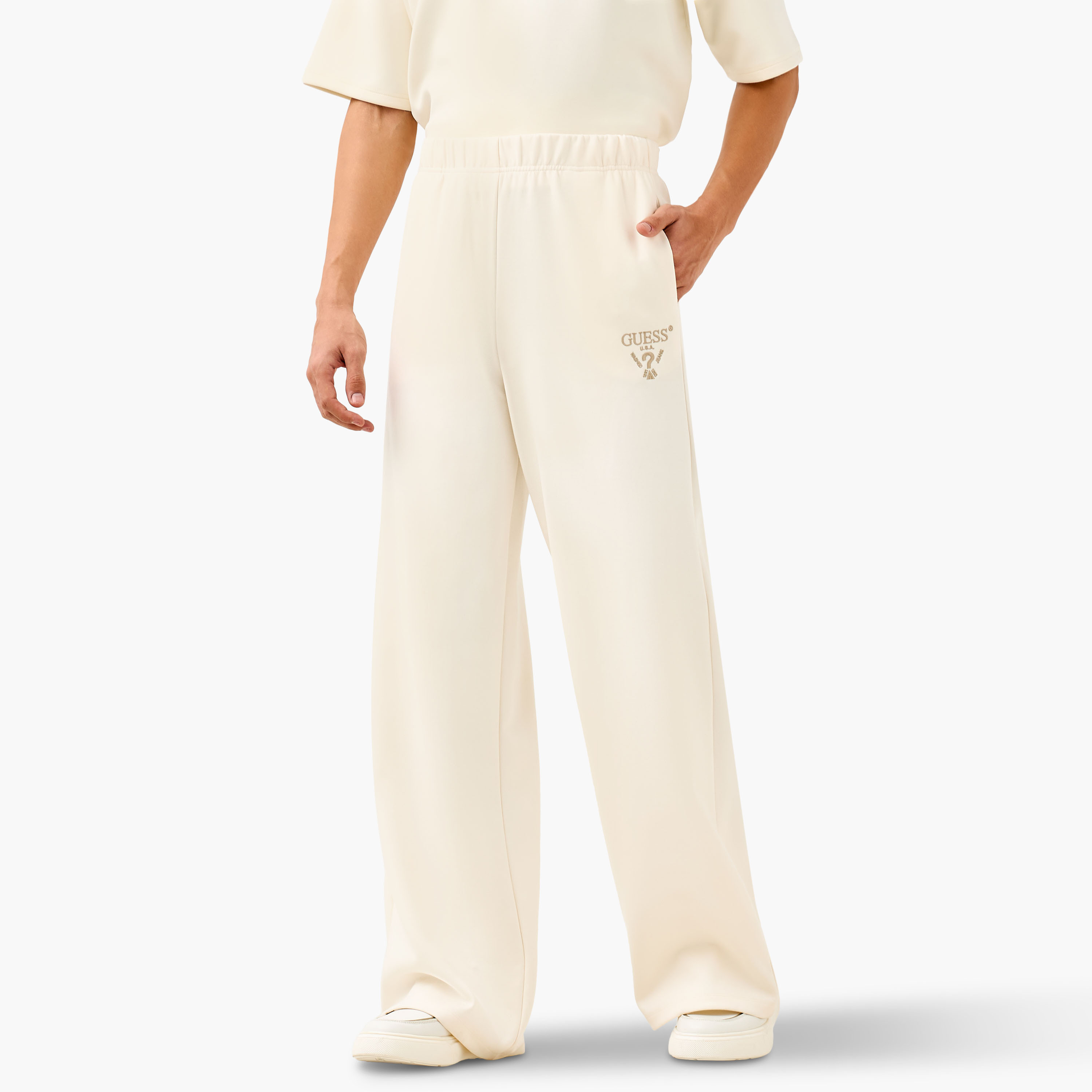 بنطلون رياضي صوف بحزام خصر مطاطي روبرتا من جيس-men-clothing-bottoms-joggers-image-1