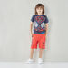Spider-Man Printed T-shirt with Short Sleeves-T Shirts-thumbnailMobile-2
