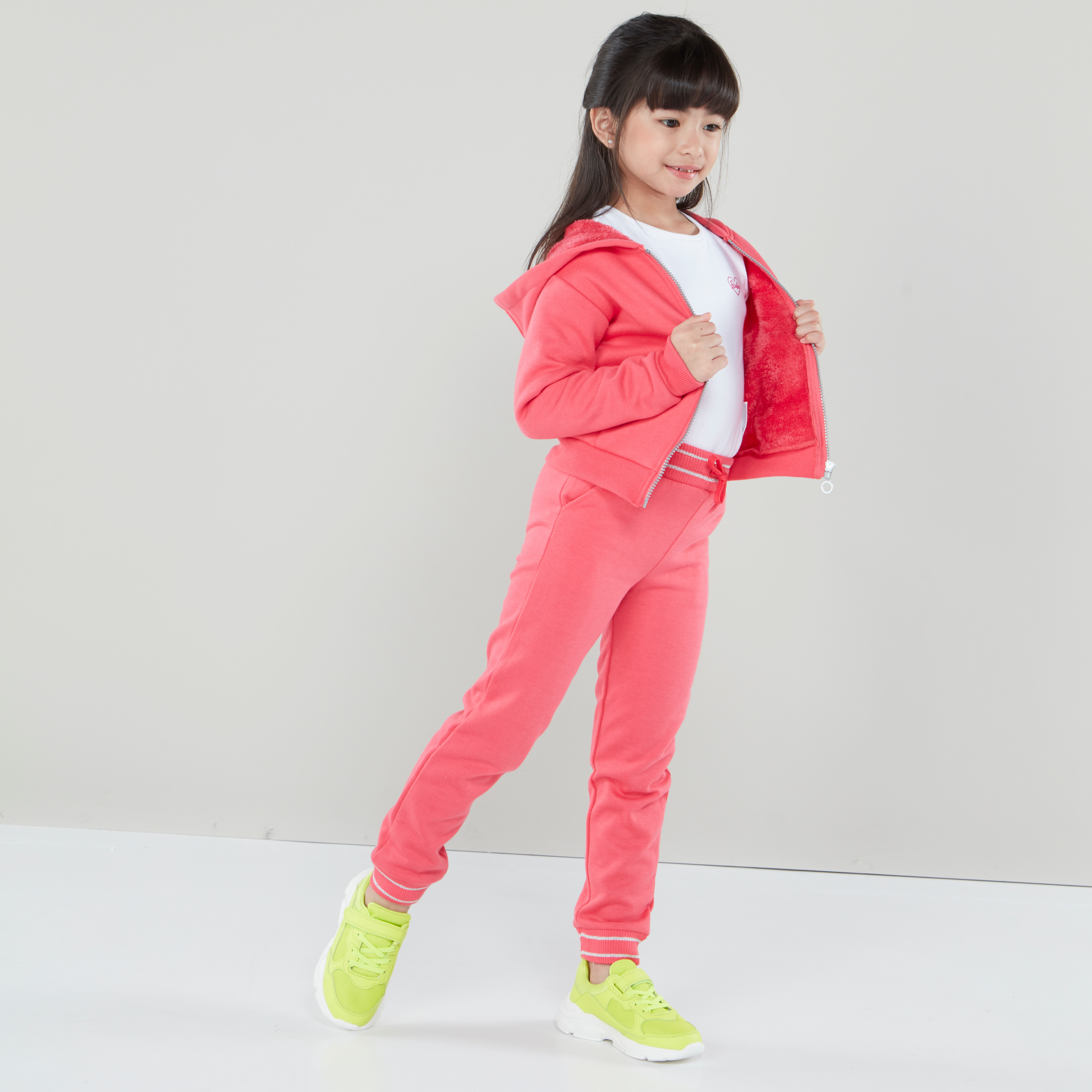 بنطلون رياضي بحواف مخططة وسحاب إغلاق وجيوب من بوسيني-girls-clothing-bottoms-joggersandtrackpants-image-6