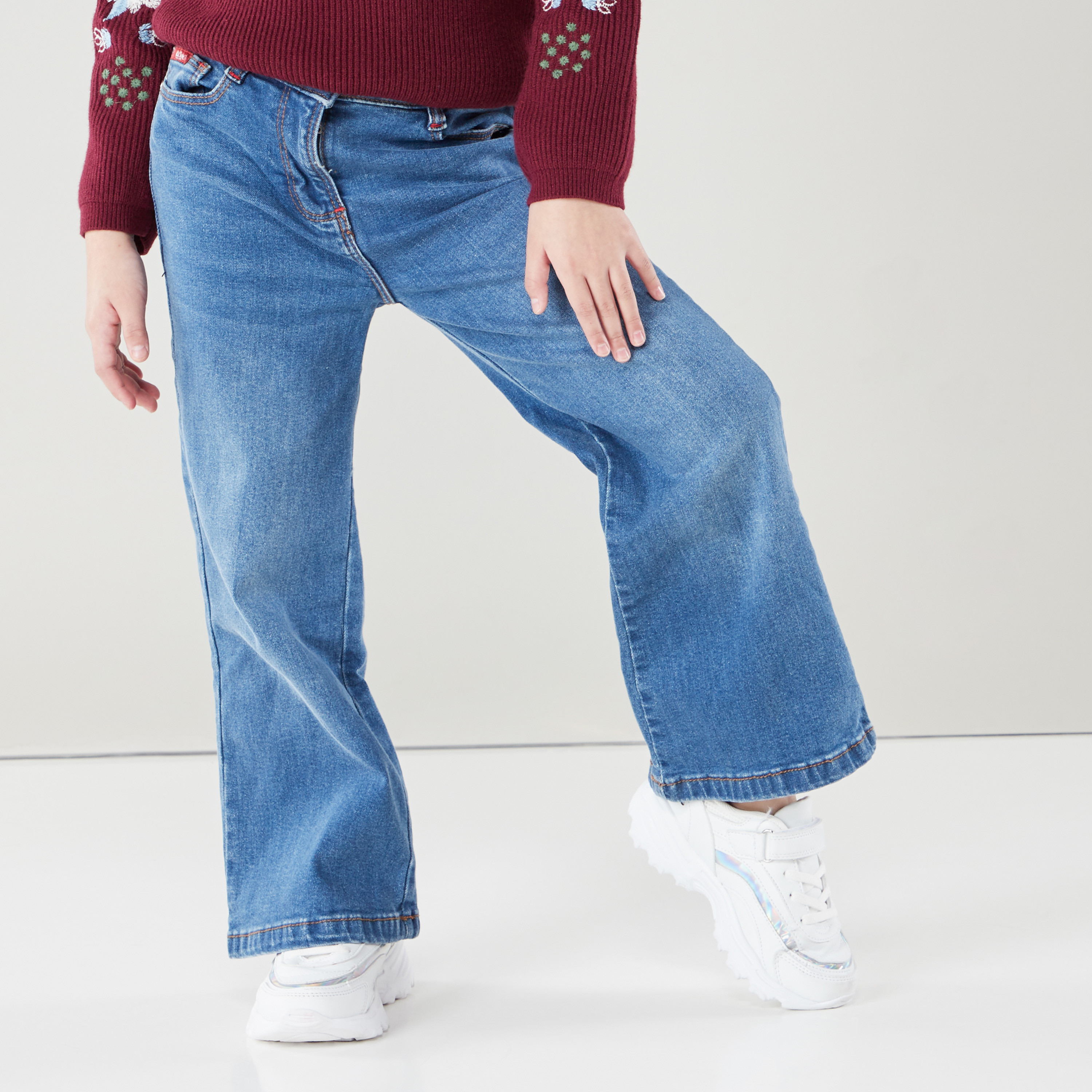 Shop Lee Cooper Full Length Bell Bottom 