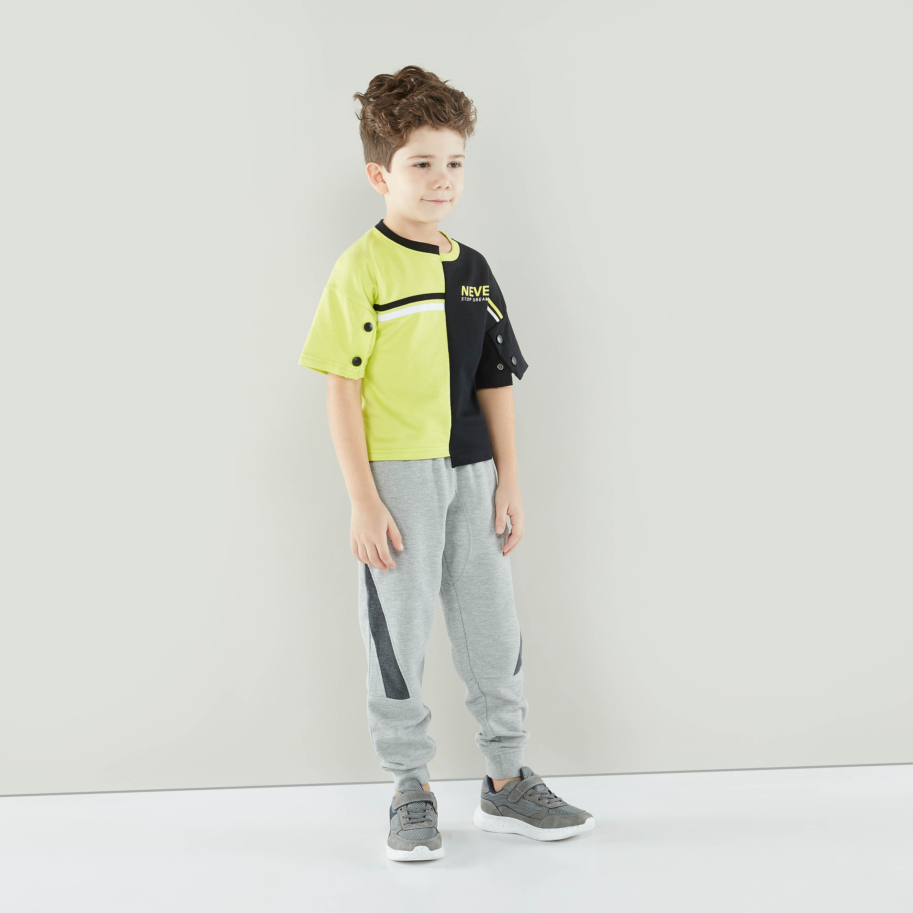 Iconic Colourblock T-shirt with Short Sleeves-boys-clothing-tshirtsandpolos-image-2