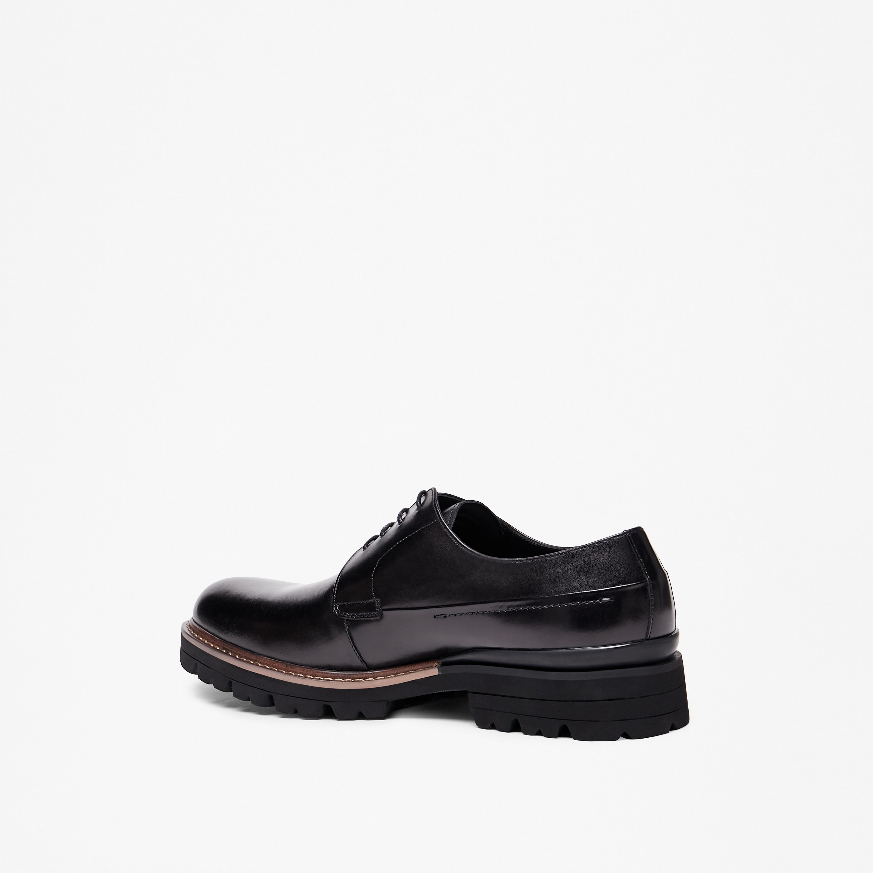 Duchini Men's Solid Lace-Up Derby Shoes-men-shoes-formalshoes-image-2