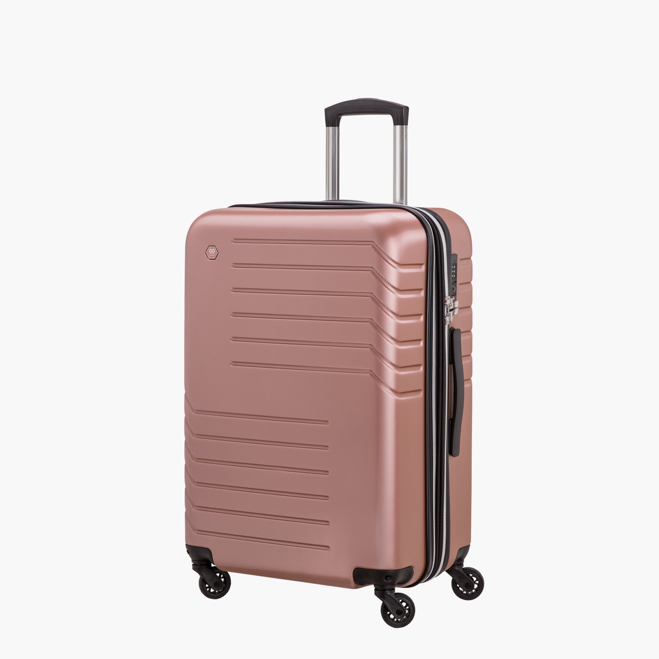 Carpisa Textured Hardcase Luggage Trolley Bag with Retractable Handle-travel-luggagesandbags-luggage-image-2