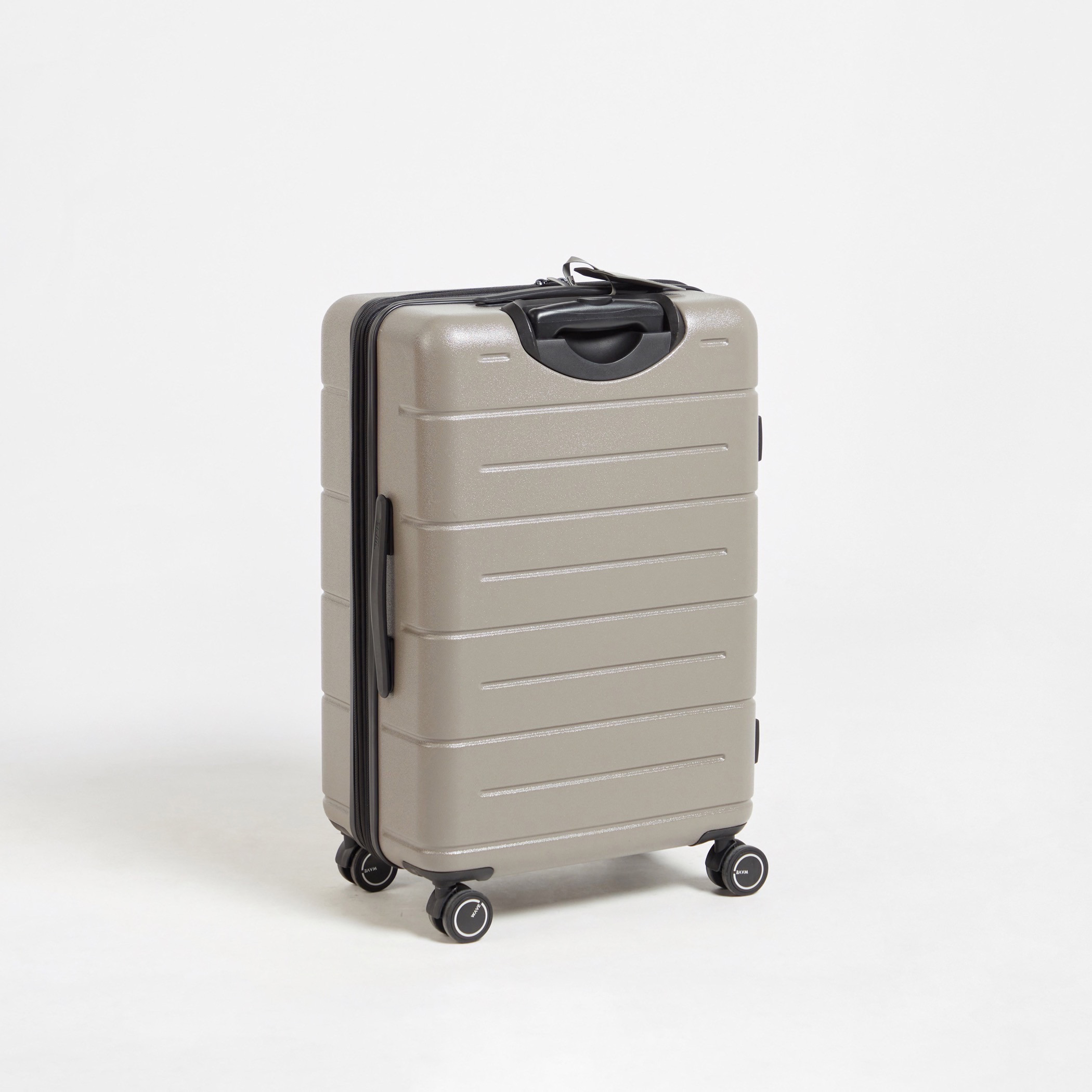 WAVE Textured Hardcase Luggage Trolley with Retractable Handle - 28 inches Check-In Bag-travel-luggagesandbags-luggage-image-3