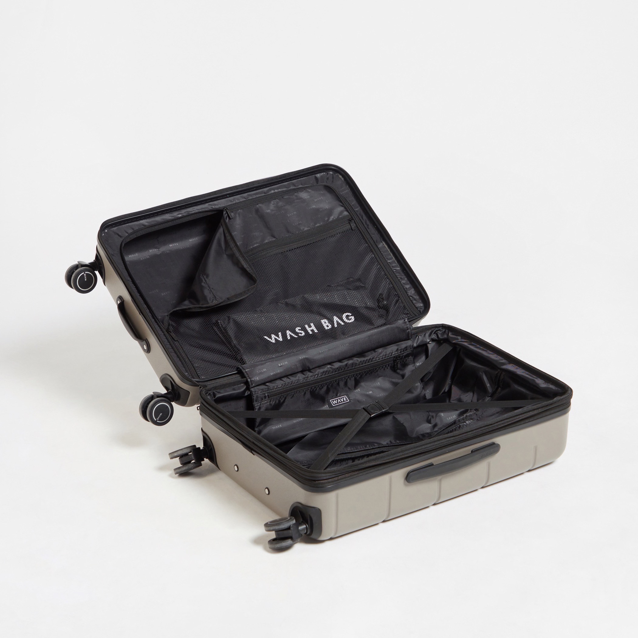 WAVE Textured Hardcase Luggage Trolley with Retractable Handle - 28 inches Check-In Bag-travel-luggagesandbags-luggage-image-5