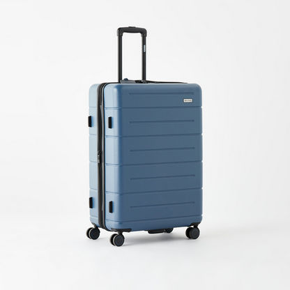 WAVE Textured Hardcase Trolley Bag with Retractable Handle-Luggage-image-1